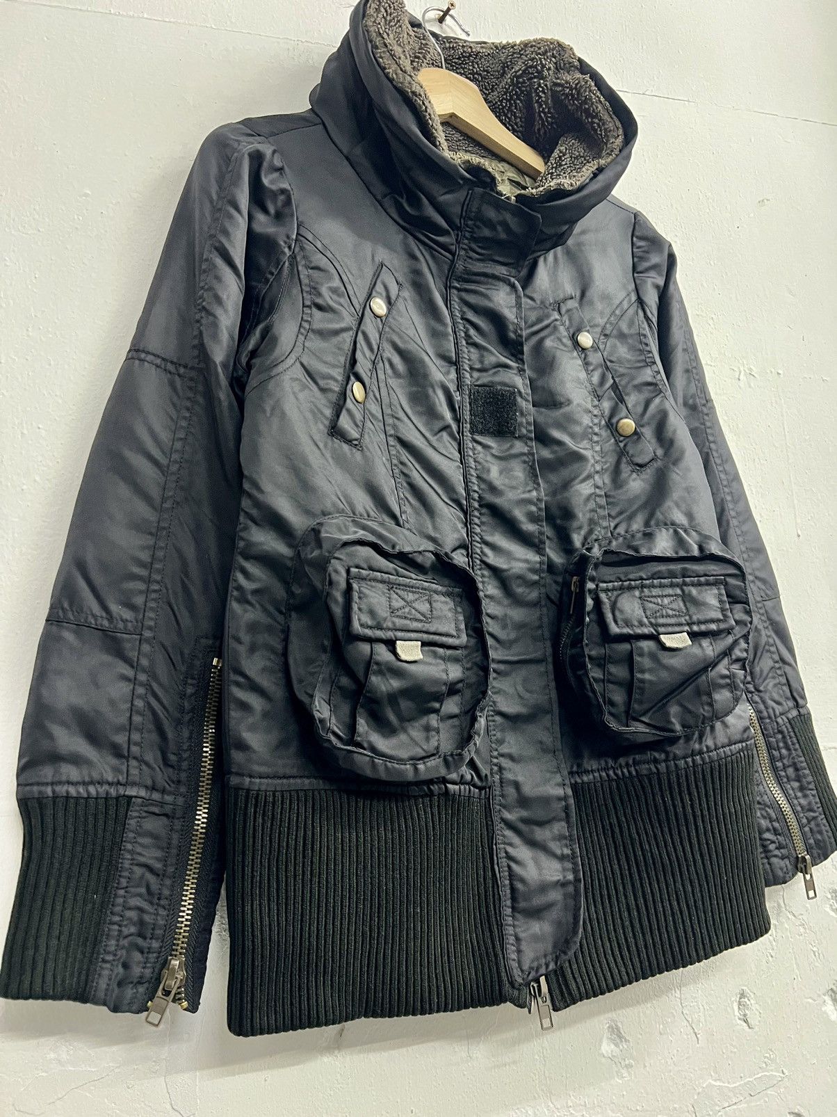 14th Addiction 2000s Lip Service Cargo Multipocket Bono Jacket Size US M / EU 48-50 / 2 - 3 Thumbnail