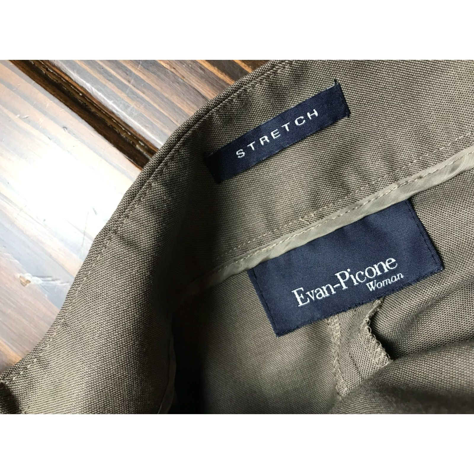 Evan Picone VINTAGE Evan Picone Pants, Women's Plus Size 20, Brown, Dress Pants, Straight Leg Size 42" / US 20 - 6 Thumbnail