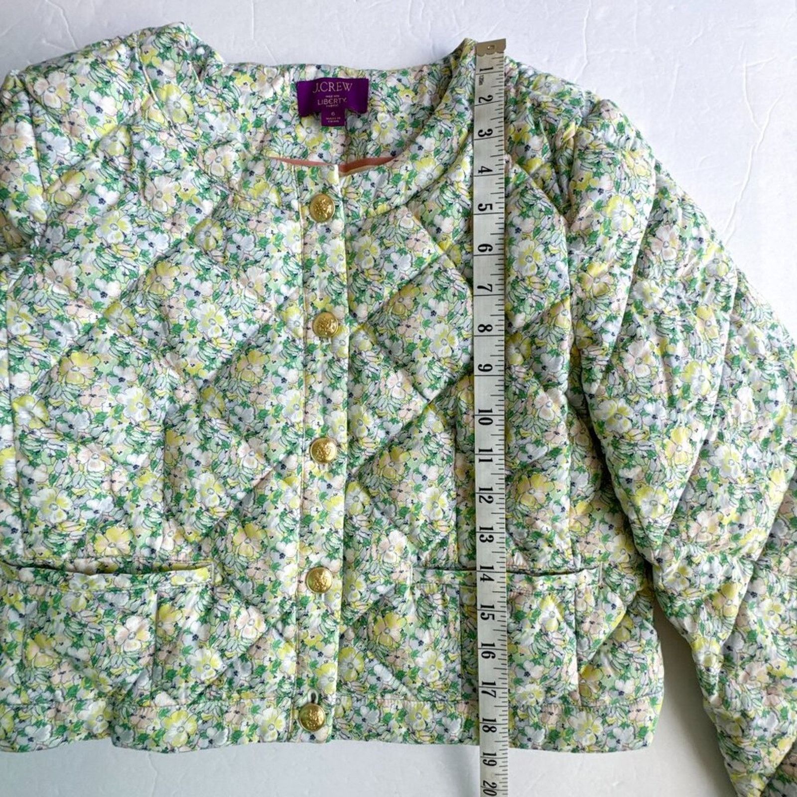 J.Crew J. Crew Limited-edition quilted Louisa lady jacket Liberty Size M / US 6-8 / IT 42-44 - 11 Thumbnail