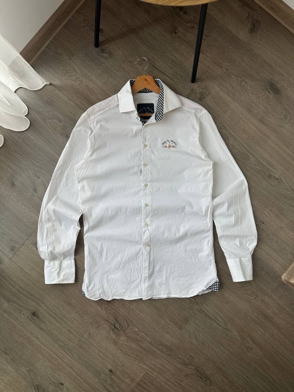Polo Ralph Lauren Vintage Polo ST . Moritz White S Size Mens Shirt Size US S / EU 44-46 / 1 - 3 Thumbnail