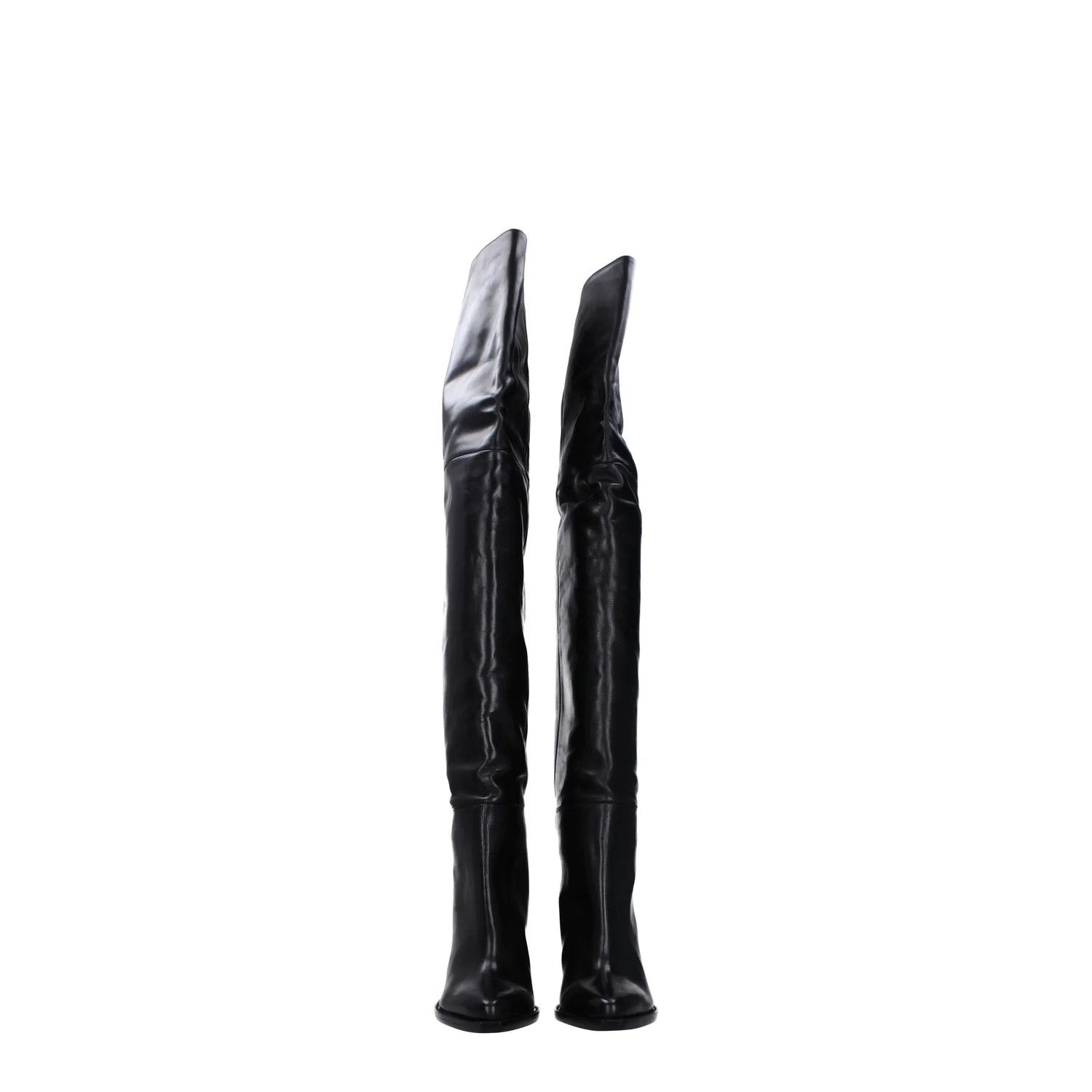 Isabel Marant ob1o1e1124 Leather Boots in Black Size US 6 / IT 36 - 3 Thumbnail