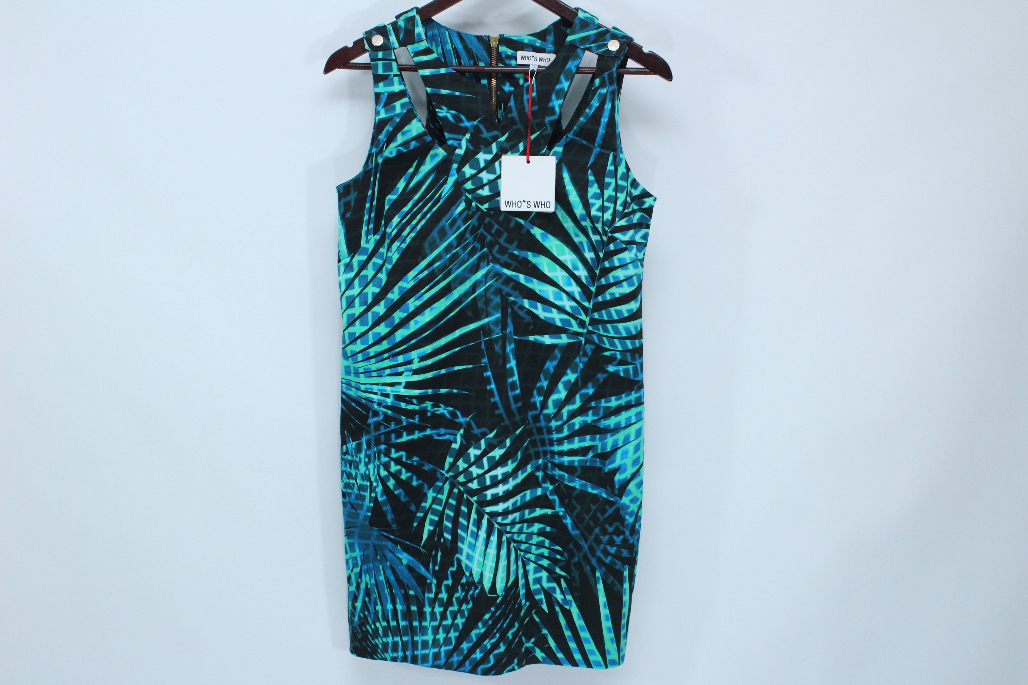 image of Archival Clothing x Avant Garde Who's Who Dress Womens Size 44 Made In Italy Hype
