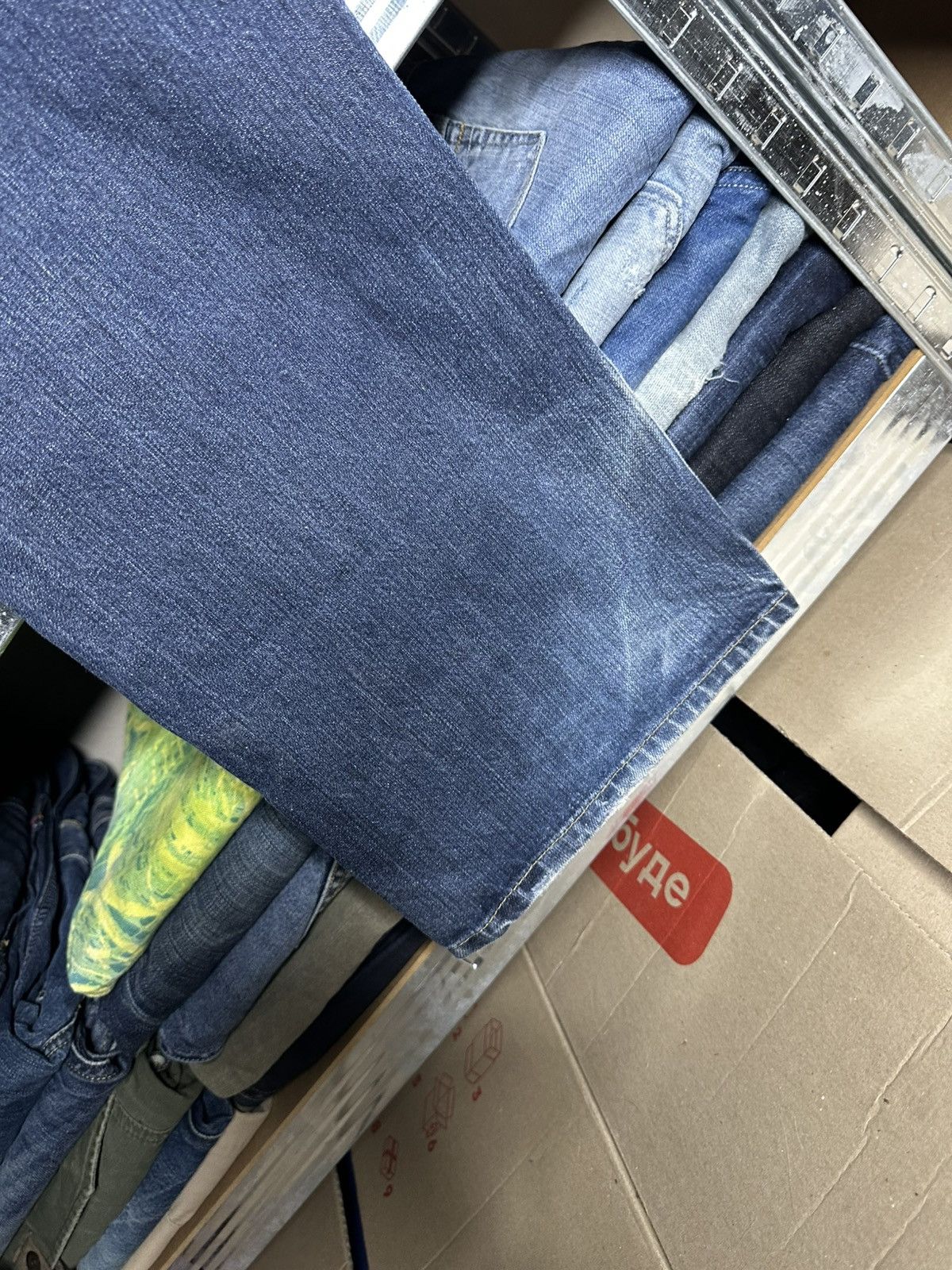 Carhartt Carhartt Classic Denim Jeans Straight Leg Workwear Pants Size US 34 / EU 50 - 10 Thumbnail