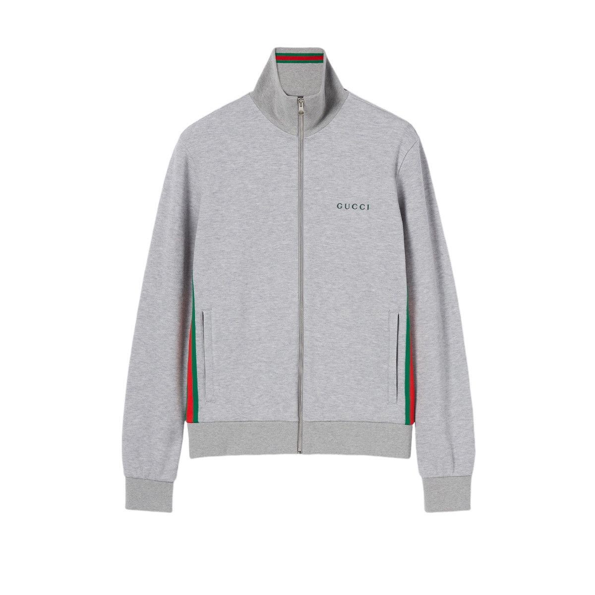 Gucci GUCCI $2300 Gray Double Zip Jacket New And Authentic (Men's Size US XXL / EU 58 / 5 - 1 Preview