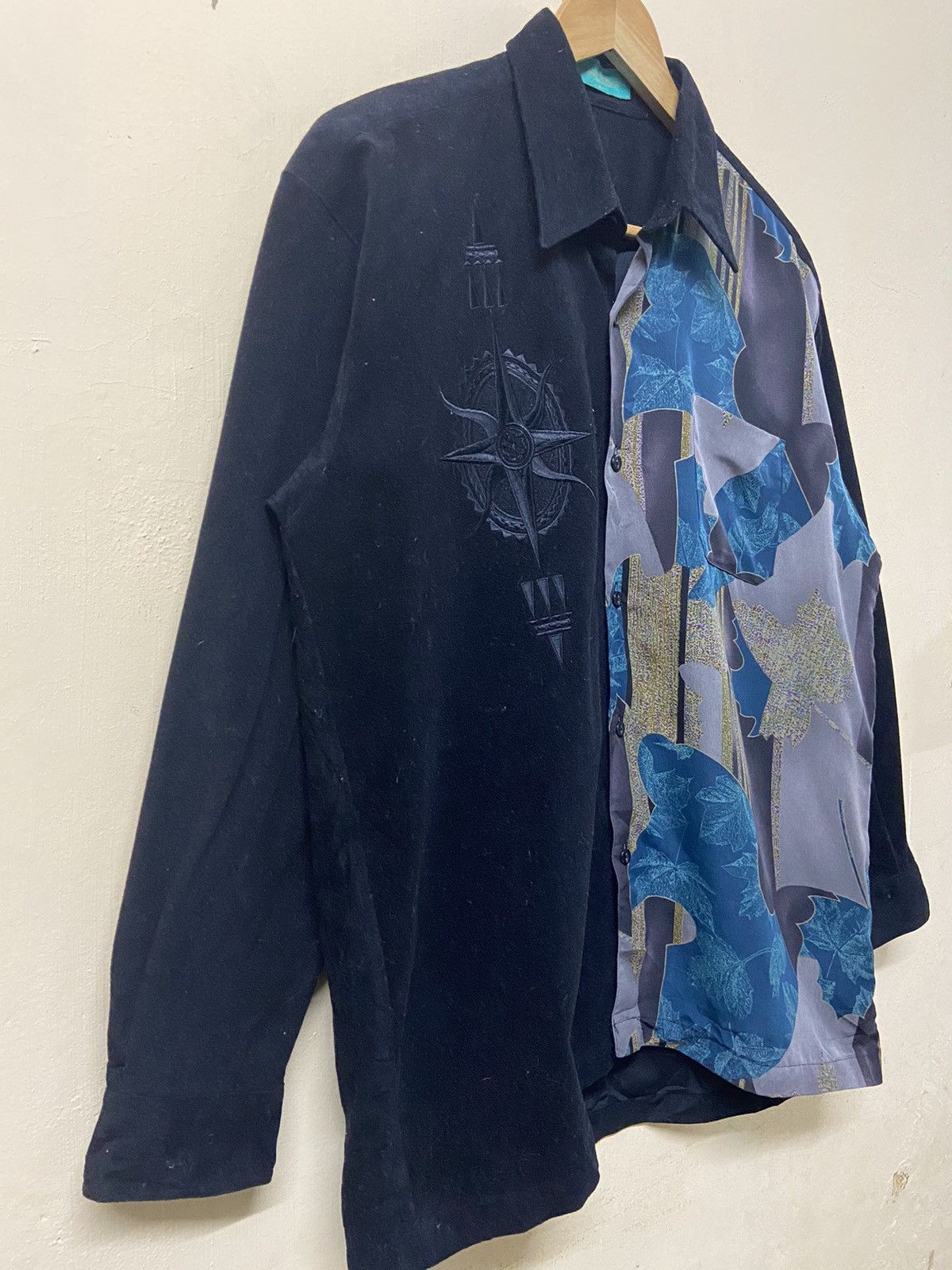 Japanese Brand × Vintage Japanese Brand Shirt Button Up Nice design Size US M / EU 48-50 / 2 - 2 Thumbnail