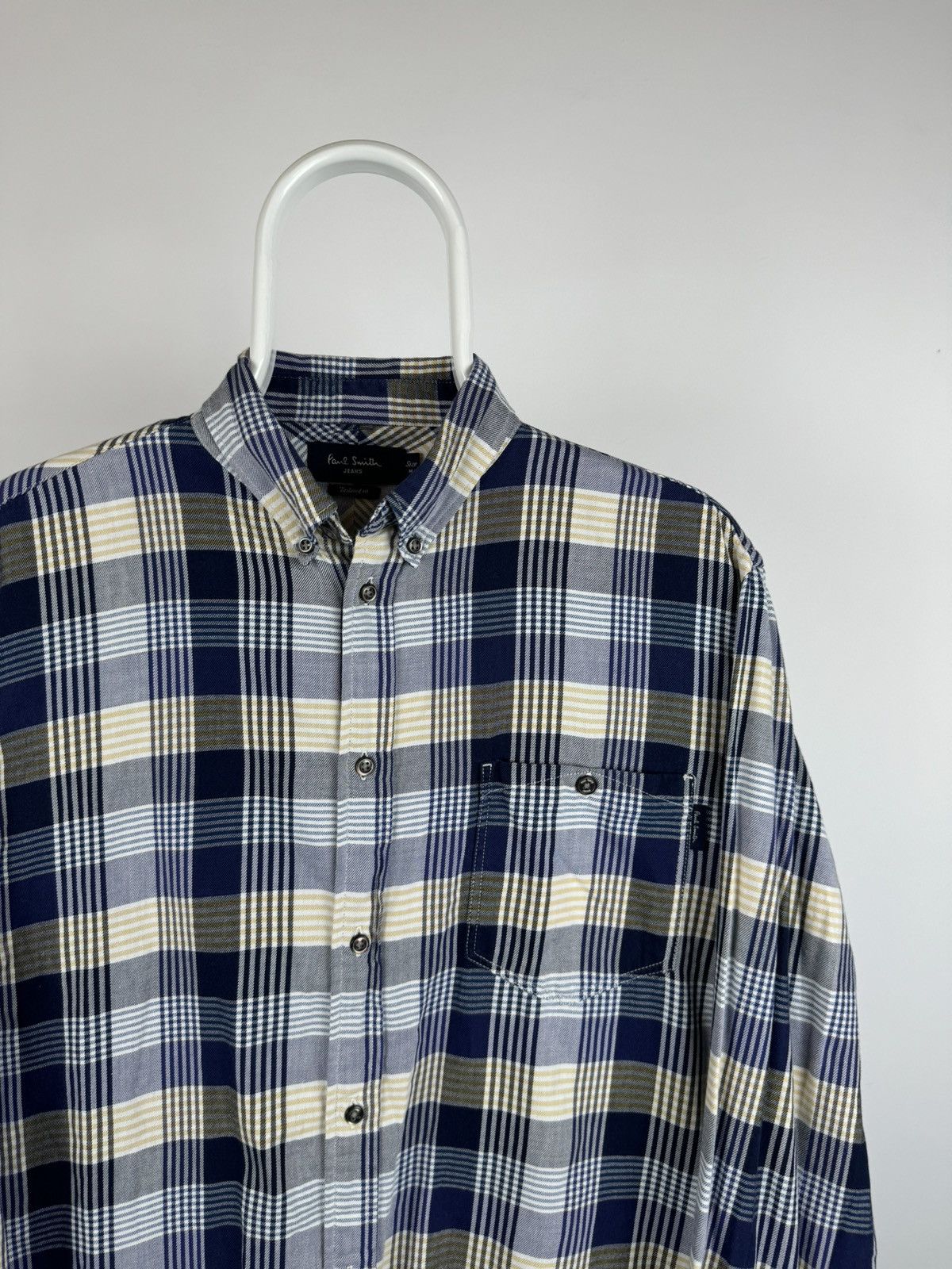 Paul Smith Paul Smith Checkered Long Sleeve Shirt Size US M / EU 48-50 / 2 - 2 Thumbnail