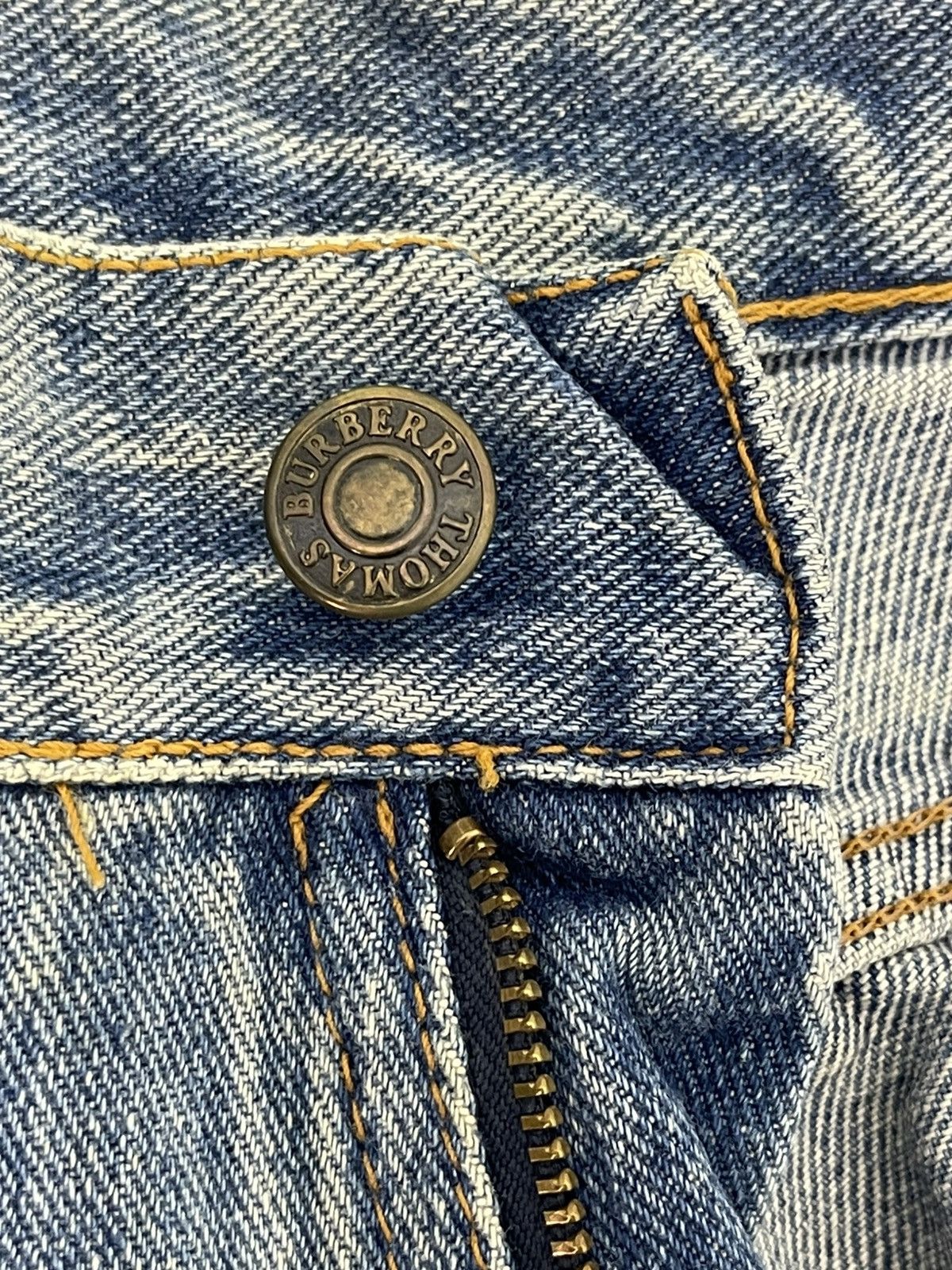 Burberry Vtg Thomas Burberry Tapered Jeans Nova Check 3🟦8 Size US 30 / EU 46 - 15 Thumbnail