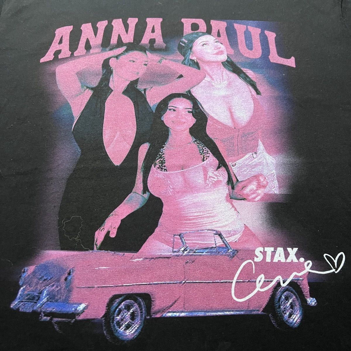 Hot Model Sex × Rap Tees Anna Paul x Stax collaboration Tee 4XL Oversized Size US XXL / EU 58 / 5 - 4 Thumbnail
