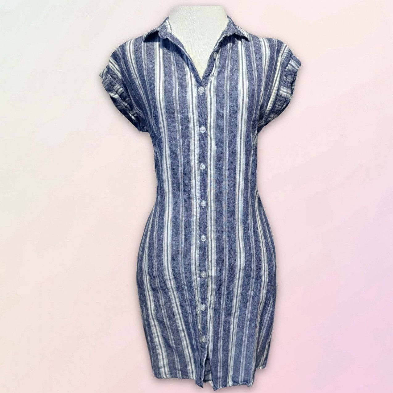 Other Harper Heritage, Linen, Button Down, Mini Dress Size S / US 4 / IT 40 - 1 Thumbnail
