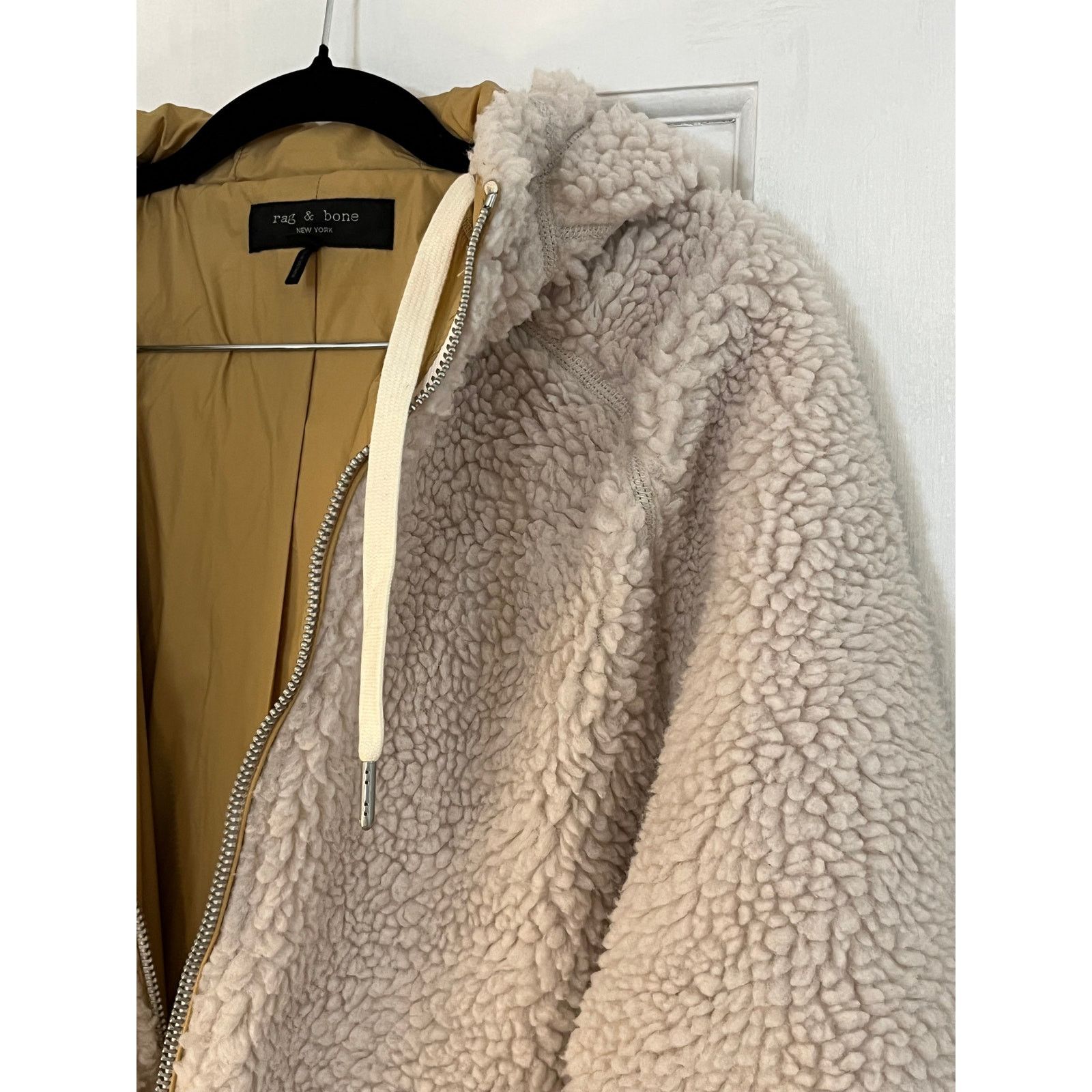 Rag & Bone Rag & Bone Men’s Reversible Teddy Fleece Hooded Parka | L Size US L / EU 52-54 / 3 - 3 Thumbnail