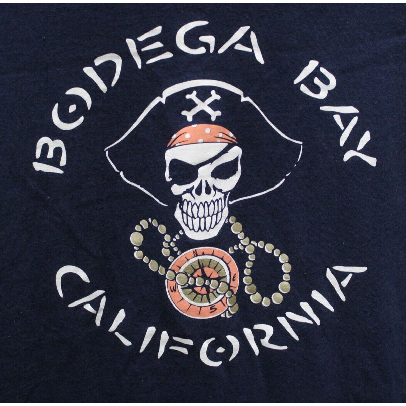 Hanes Men's Graphic T-Shirt 2XL Bodega Bay California 100% Cotton Size US XXL / EU 58 / 5 - 2 Thumbnail