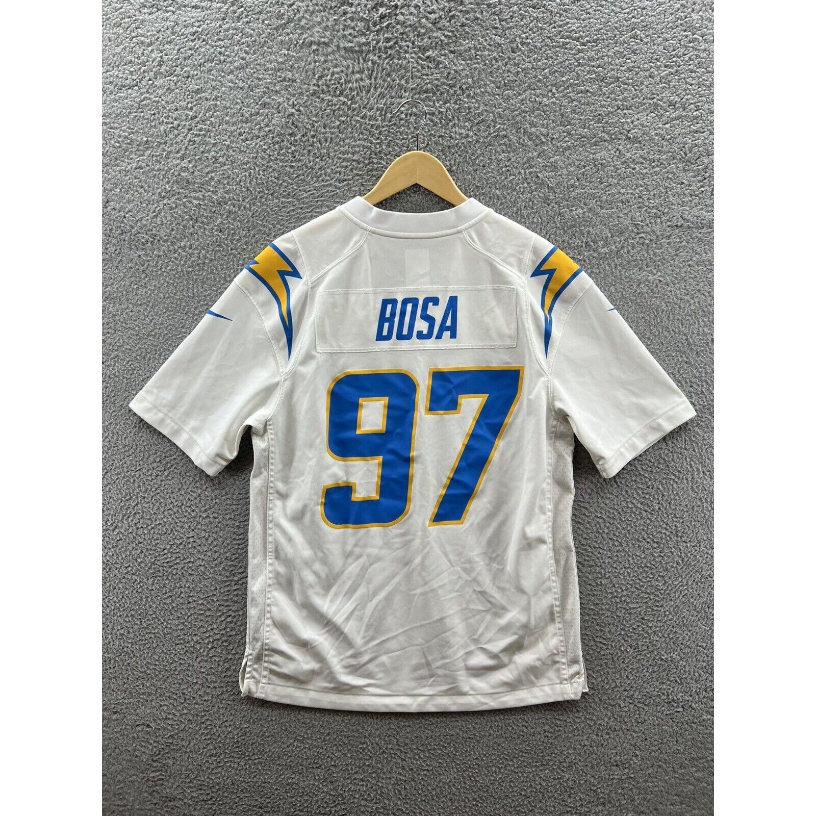 Nike Nike Joey Bosa Chargers On Field NFL White Jersey Sz. Medium Size US M / EU 48-50 / 2 - 2 Thumbnail