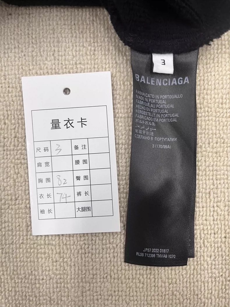 Balenciaga Balenciaga SS23 Logo monogrammed hooded sweatshirt 2504-Nex Size US L / EU 52-54 / 3 - 4 Thumbnail