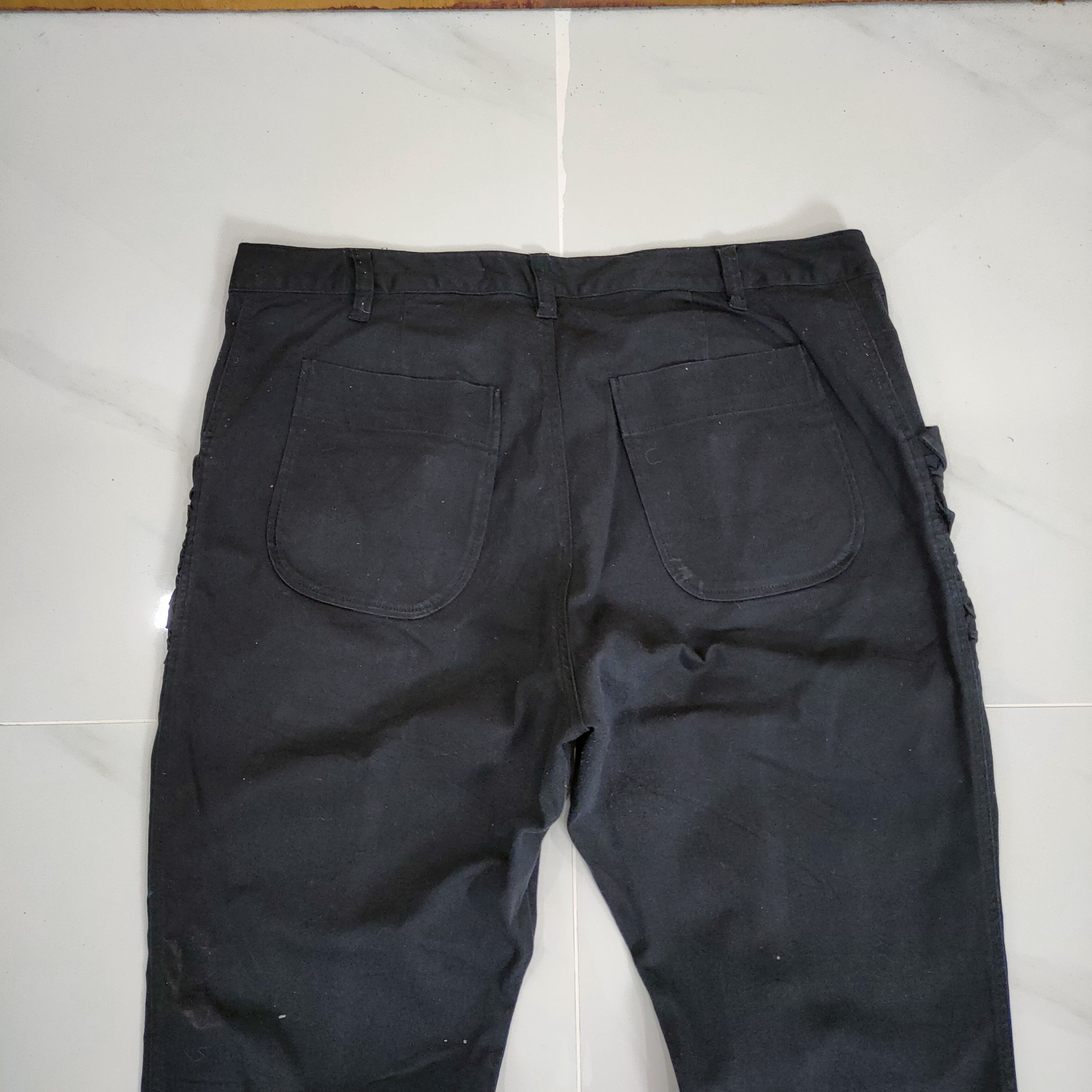 Japanese Brand SIZE 40 SMILE LAND STRETCH BLACK CARGO PANTS Size US 40 / EU 56 - 9 Thumbnail