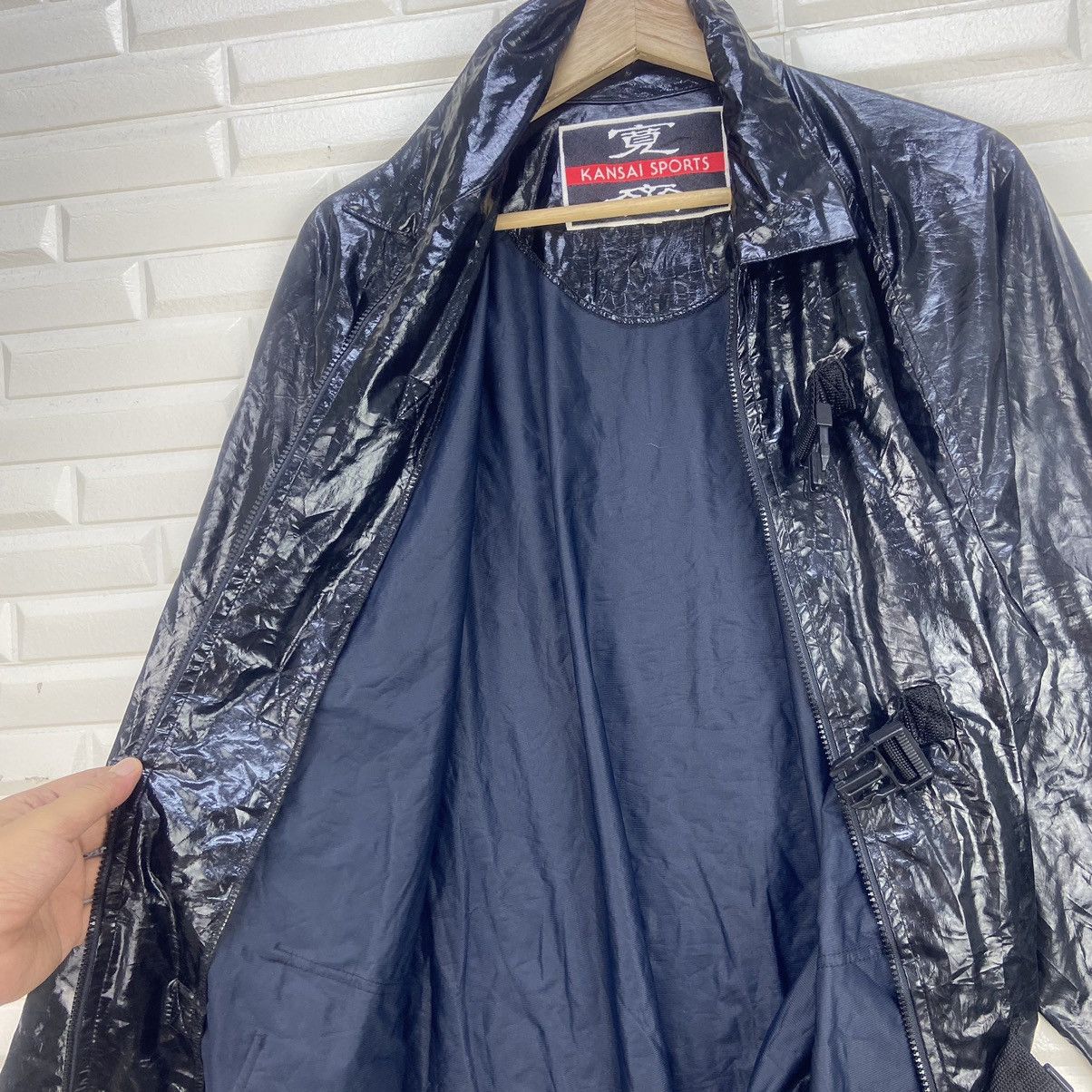 Japanese Brand × Kansai Yamamoto × Vintage Vintage Kansai Sports Buckle Light Jacket Size US L / EU 52-54 / 3 - 17 Thumbnail
