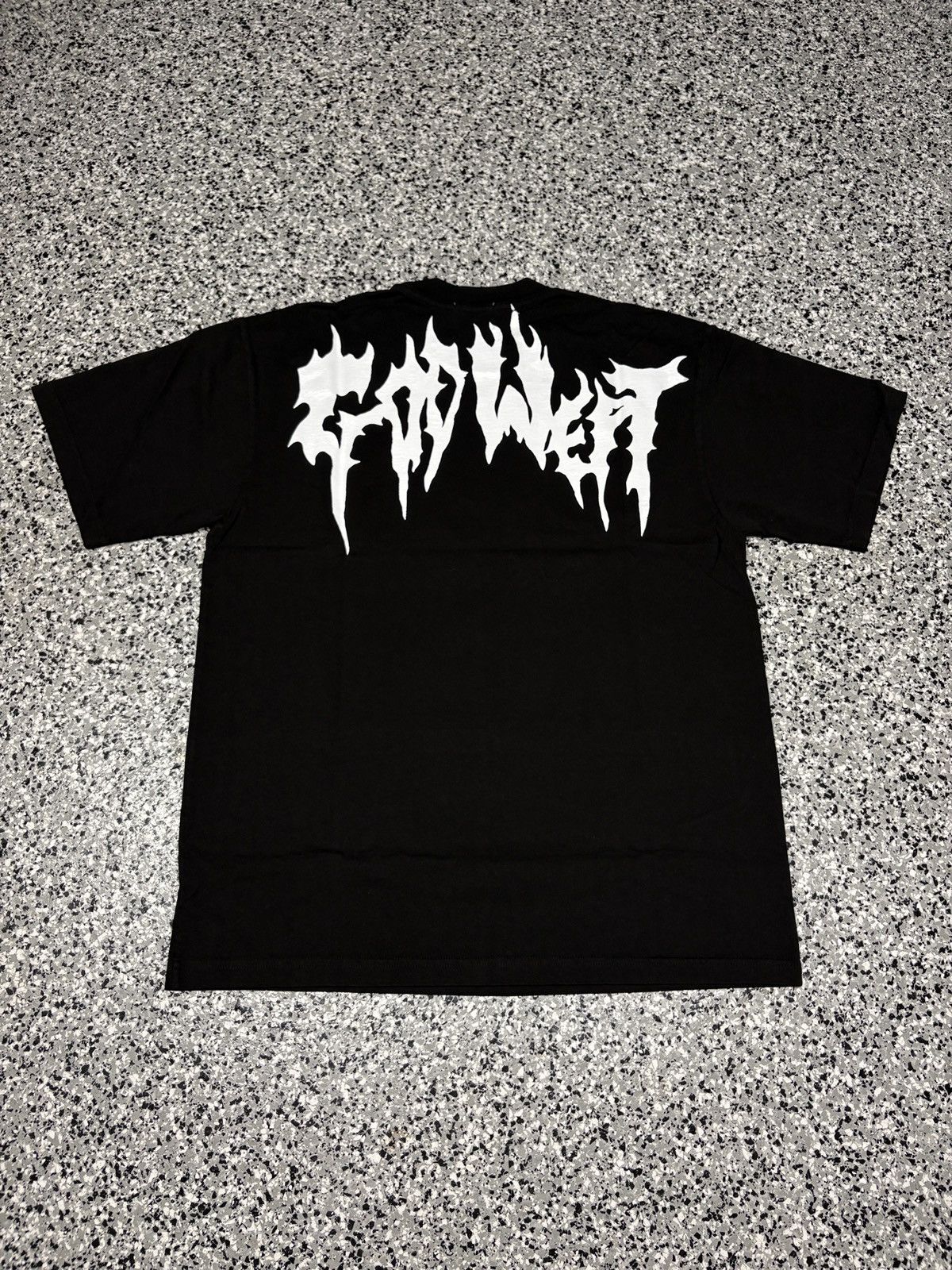 Warren Lotas 2024 Warren Lotas “GIANT HOCKEY MASK” Black T-Shirt Size L Size US L / EU 52-54 / 3 - 2 Thumbnail
