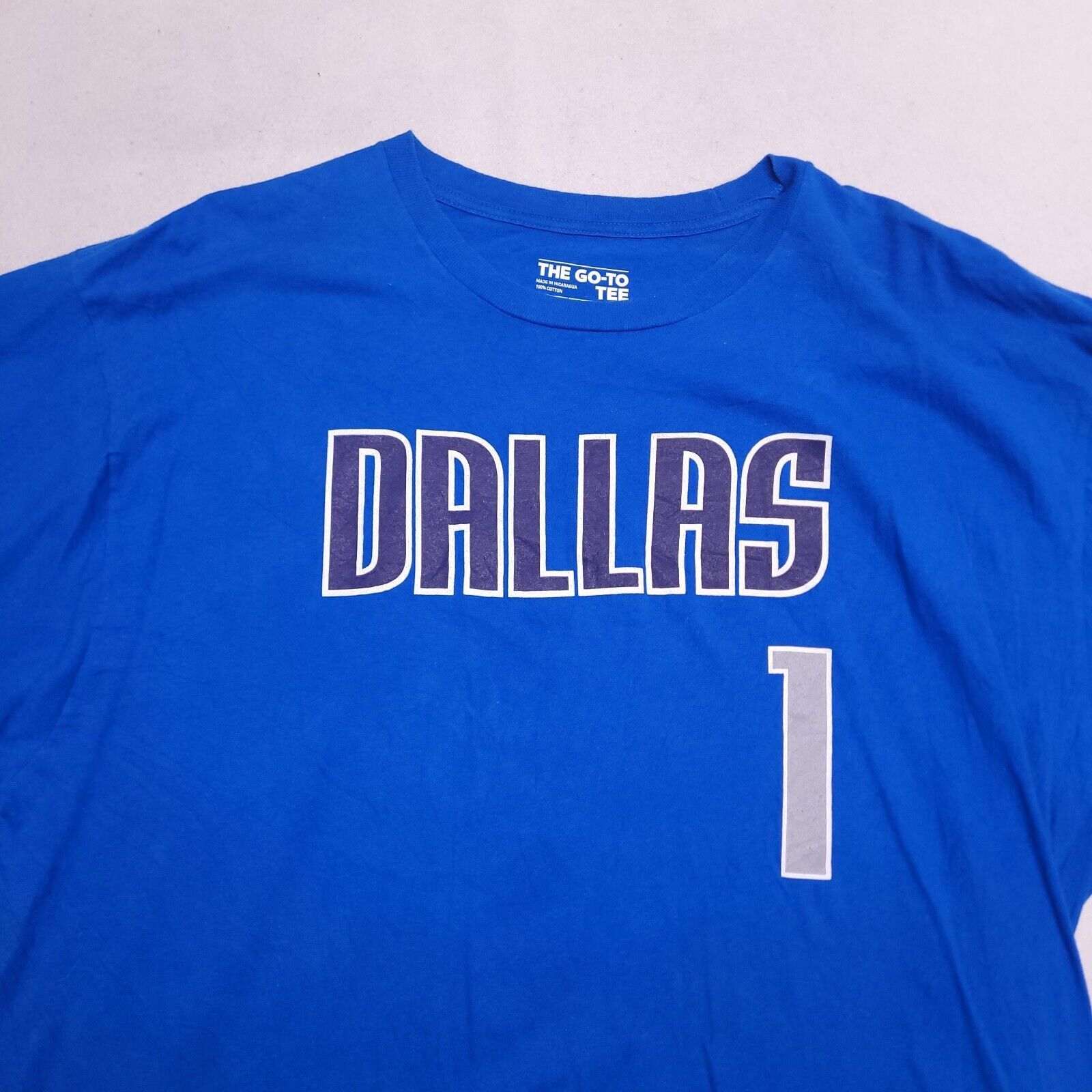 Adidas Adidas Dallas Mavericks #1 Smith Jr T-Shirt Men Size 2X Blue Size US XXL / EU 58 / 5 - 1 Thumbnail