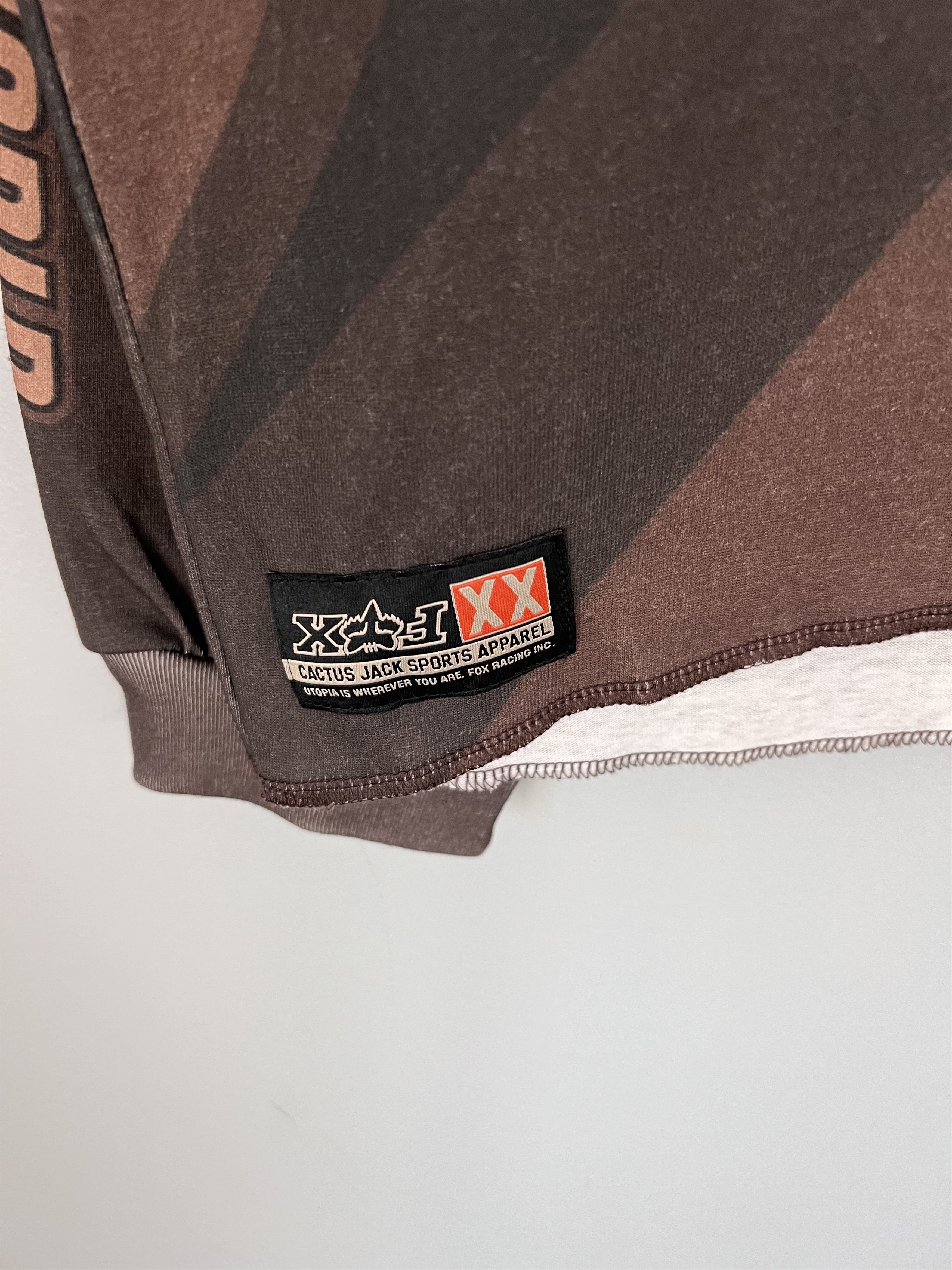 Fox Racing × Travis Scott Fox Cactus Jack Racing Jersey in Brown Size US L / EU 52-54 / 3 - 5 Thumbnail