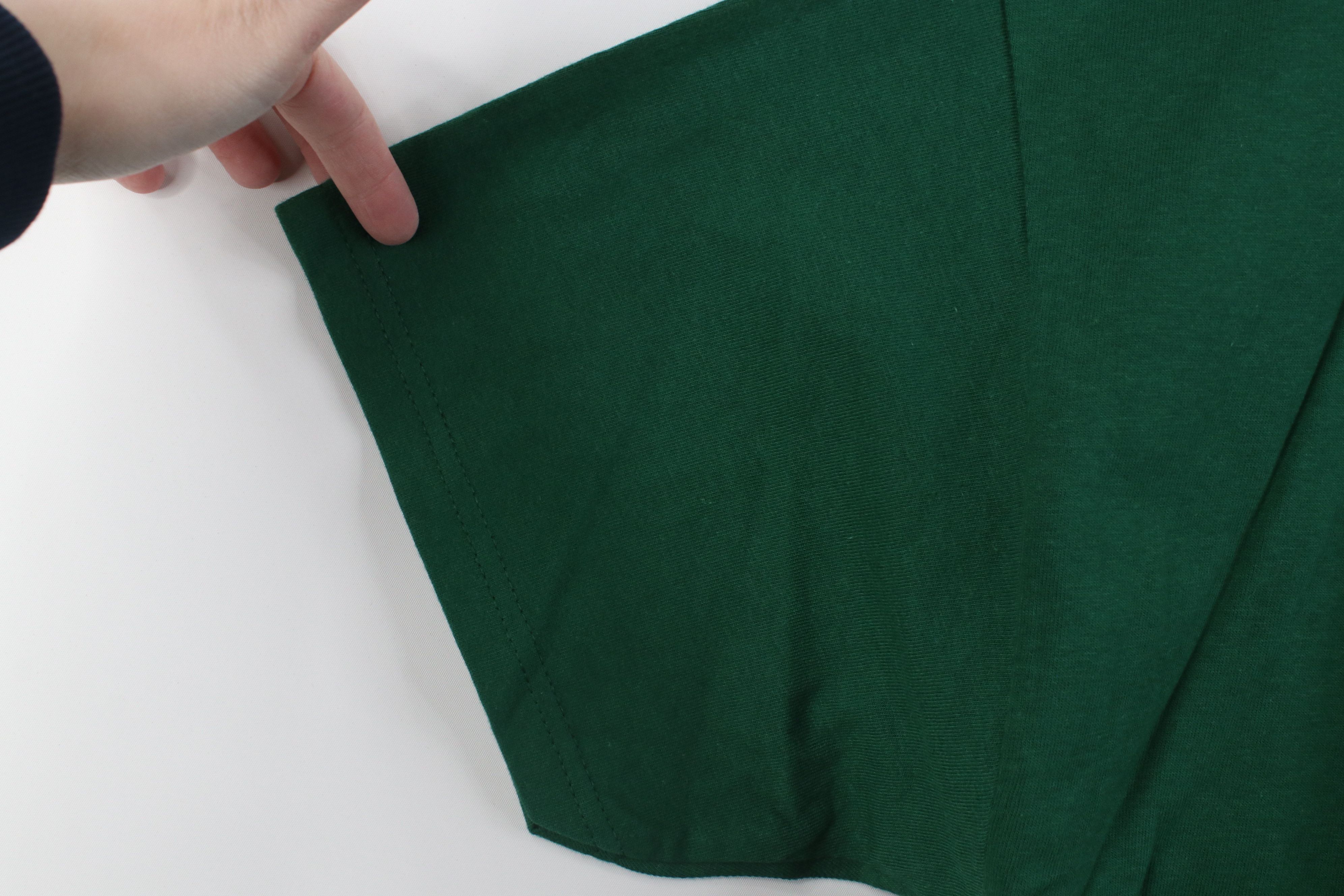 Hanes Deadstock Vintage Y2K Hanes Beefy Pocket T-Shirt Green Size US XL / EU 56 / 4 - 8 Thumbnail