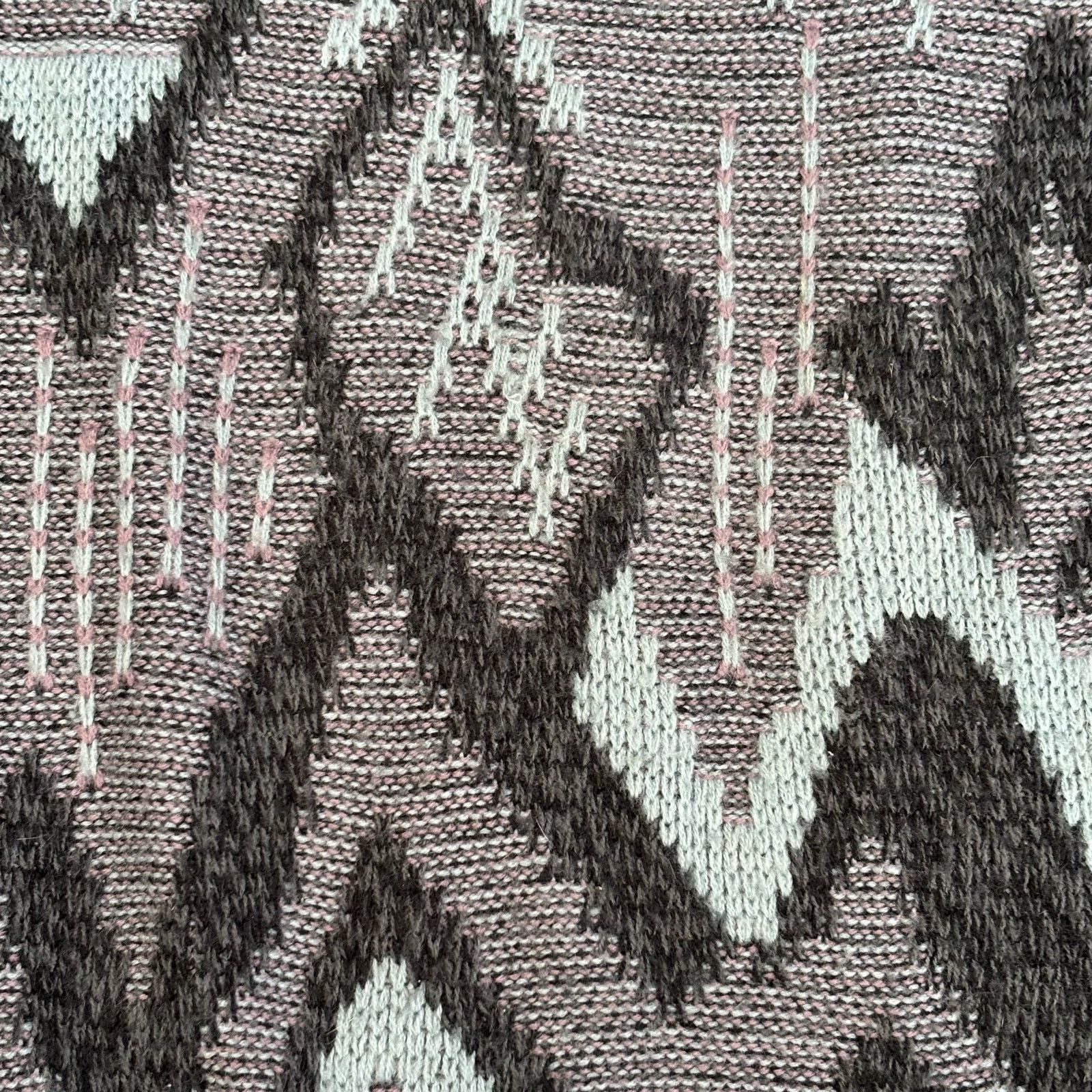 Vintage Vintage 90s Abstract Crewneck Pullover Knit Sweater Gray Size US L / EU 52-54 / 3 - 8 Thumbnail