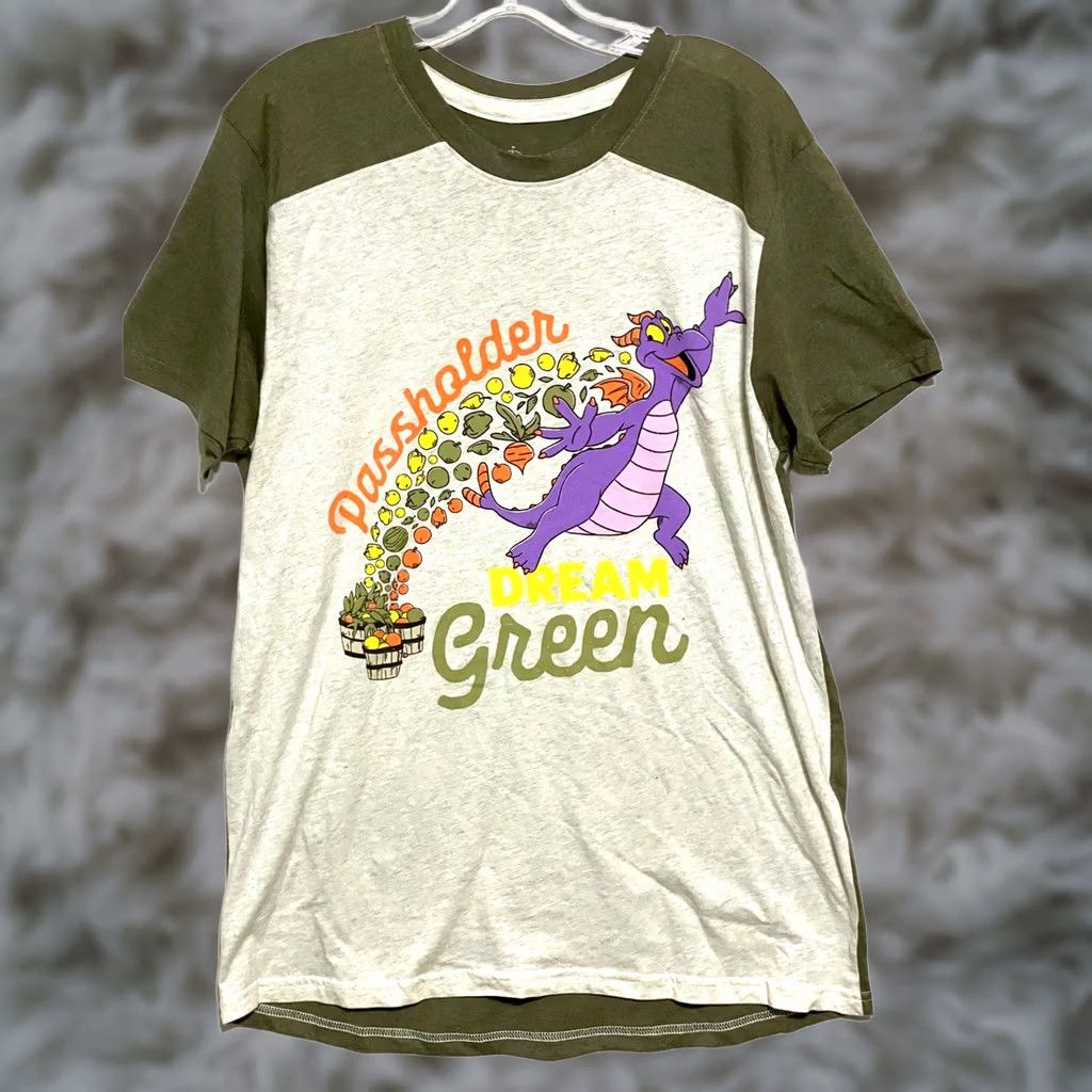 Disney Disney Epcot Figment Flower Garden Shirt Womens M Dream Green Passholder 2020 Size M / US 6-8 / IT 42-44 - 1 Thumbnail