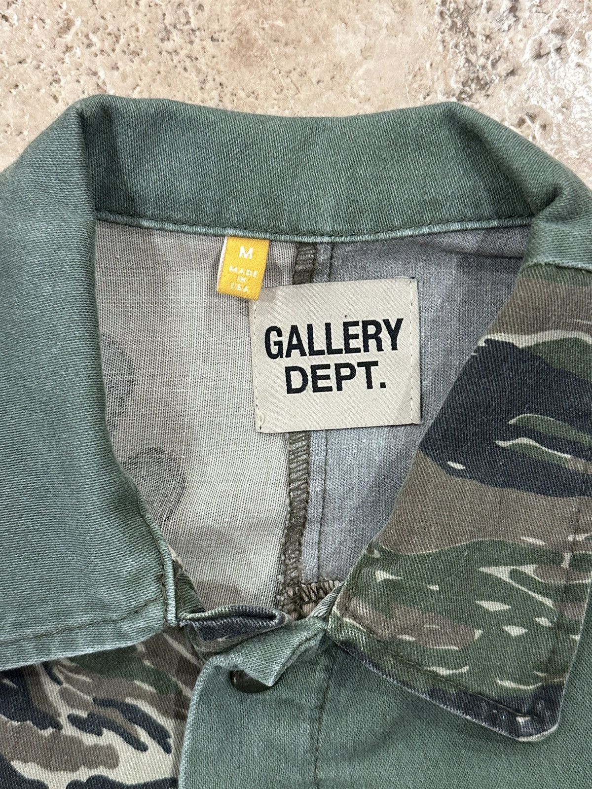 Gallery Dept. Gallery Dept Camo Print Patchwork Twill Shirt Jacket Size US M / EU 48-50 / 2 - 7 Thumbnail