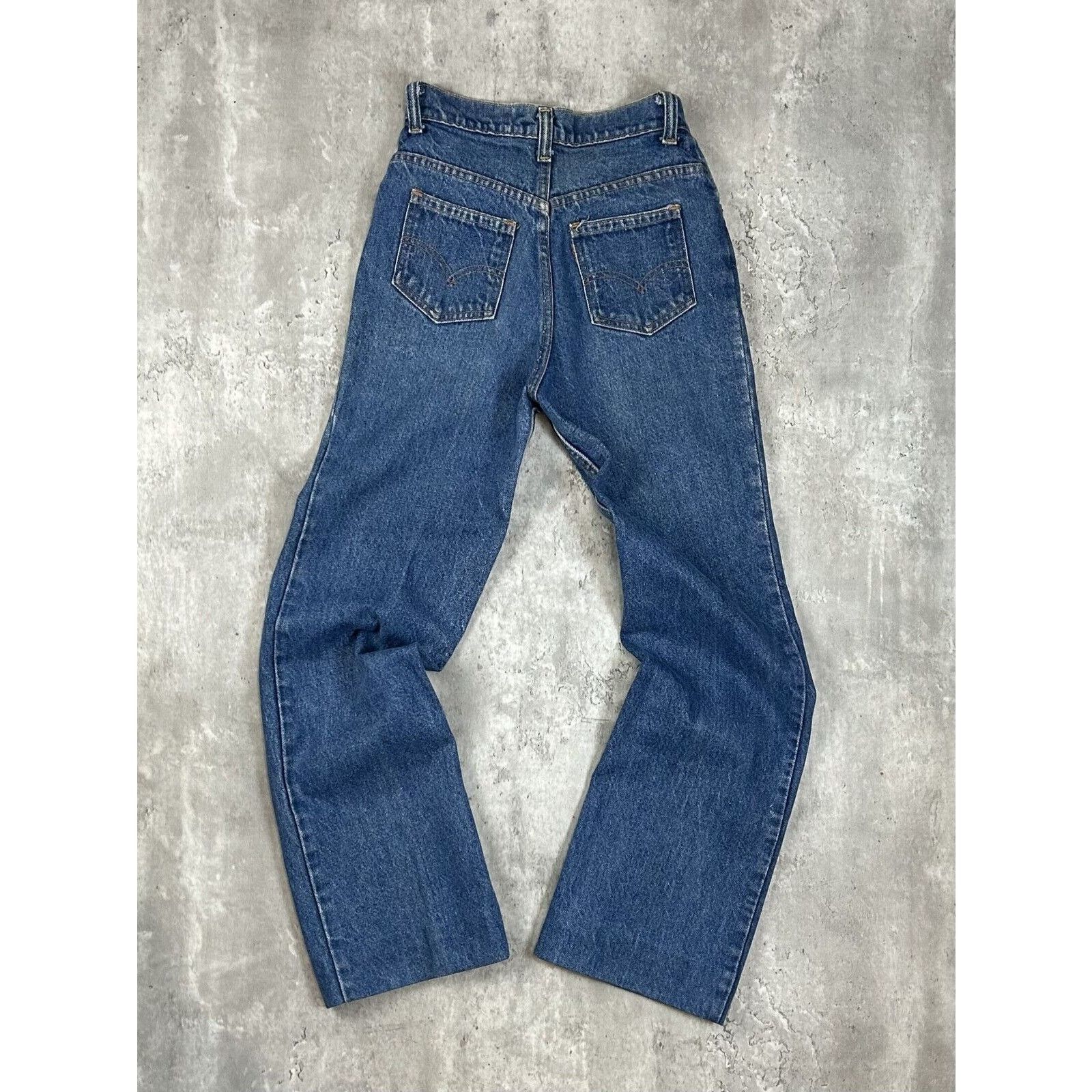 Levi's Vintage 80s/90s Levis Orange Tab Dark Wash Denim Pants Sz 25 Size US 26 / EU 42 - 2 Thumbnail