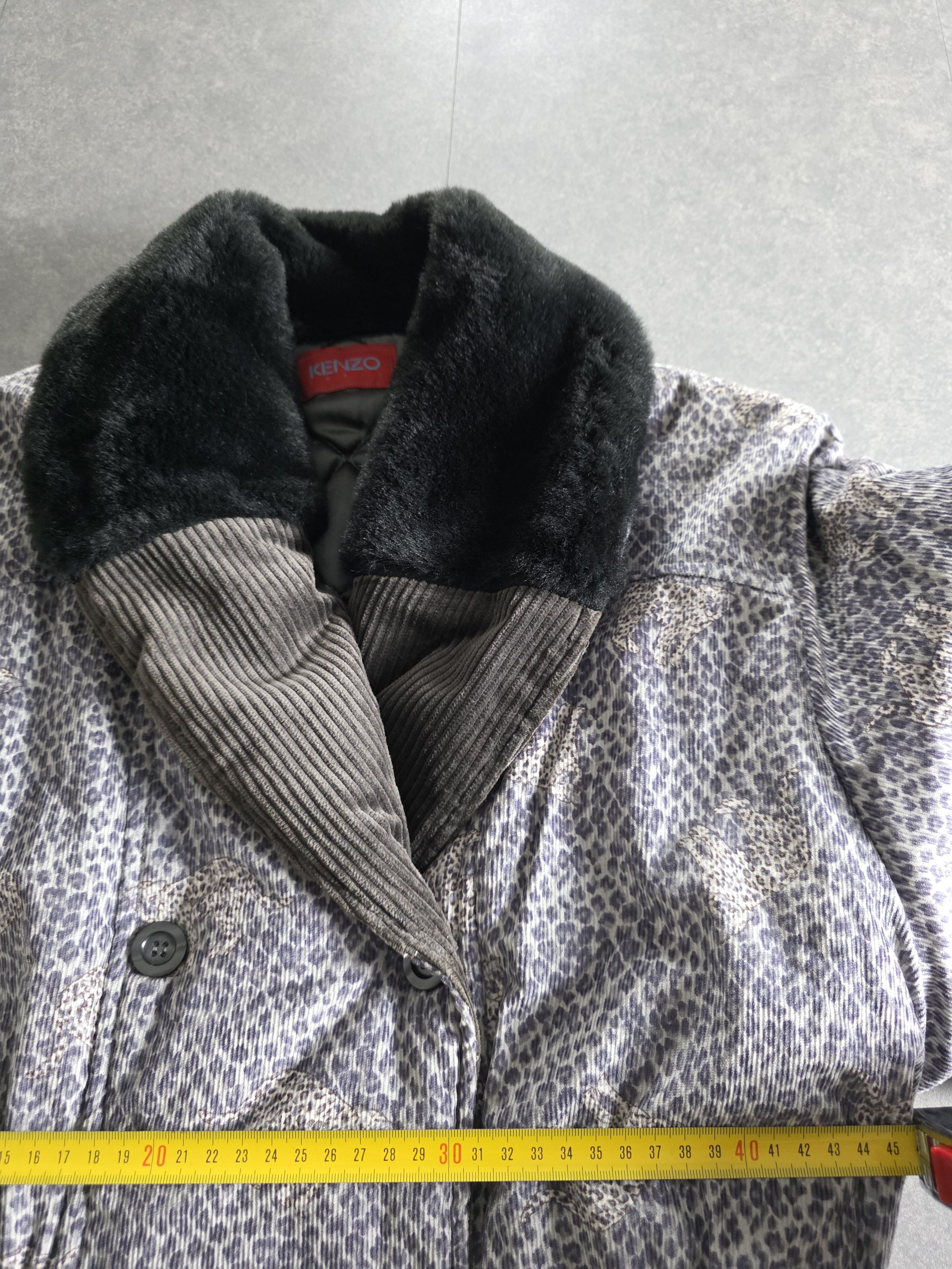 Kenzo Kenzo Paris Giacca Vtg Animalier 90s Con Colletto Pelliccia Size M / US 6-8 / IT 42-44 - 9 Thumbnail