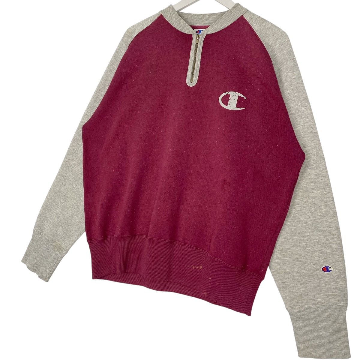 Other Vintage Champion Sweatshirt Crewneck Red/Gray Printed Size L Size US L / EU 52-54 / 3 - 2 Thumbnail
