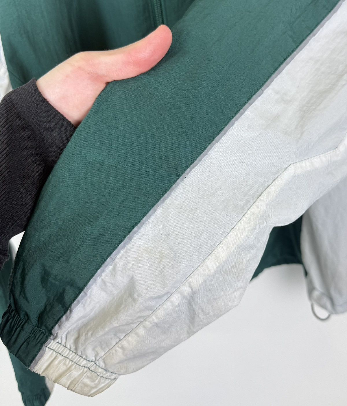 Corteiz Corteiz Spring Full Zip Nylon Jacket Green White Top Hooded Size US M / EU 48-50 / 2 - 9 Thumbnail