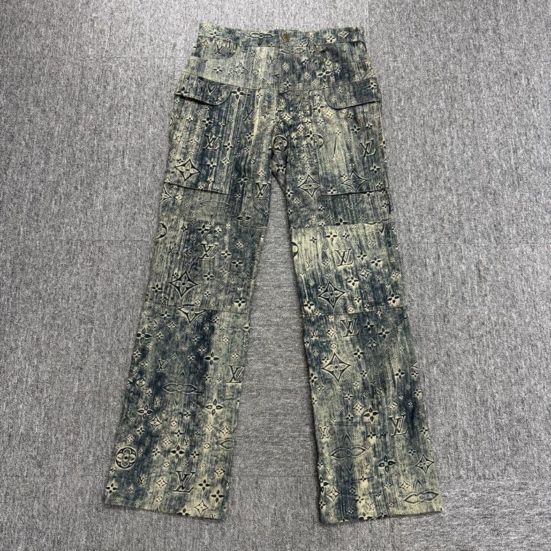 Louis Vuitton Louis Vuitton Monogram Tie-Dye Denim Jeans Size US 30 / EU 46 - 1 Thumbnail