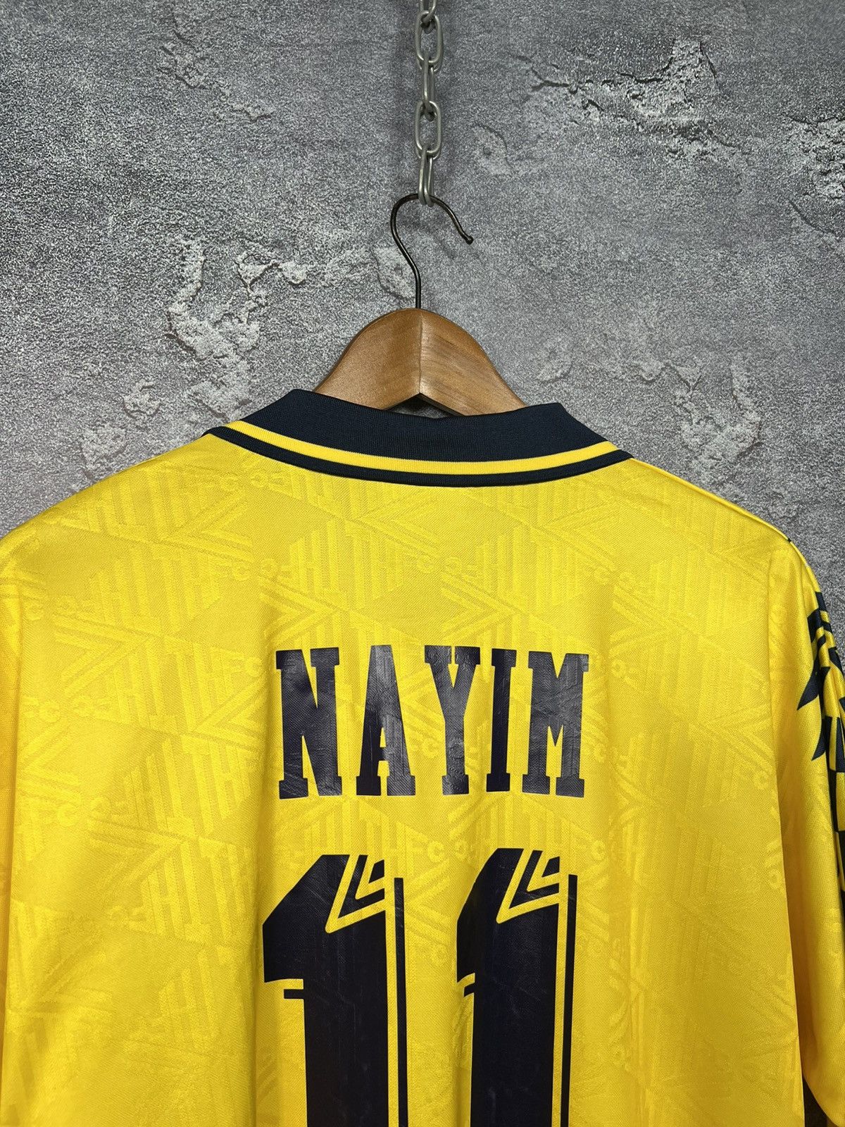 Umbro Tottenham Hotspur 1991/1995 #11 Nayim Away Shirt Jersey Size US XXL / EU 58 / 5 - 13 Thumbnail