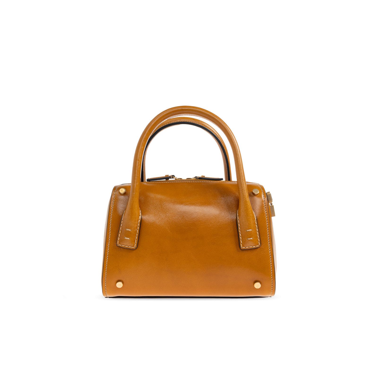 Versace VERSACE Romy Small Brown Top Handle Bag New & Authentic Size ONE SIZE - 2 Thumbnail