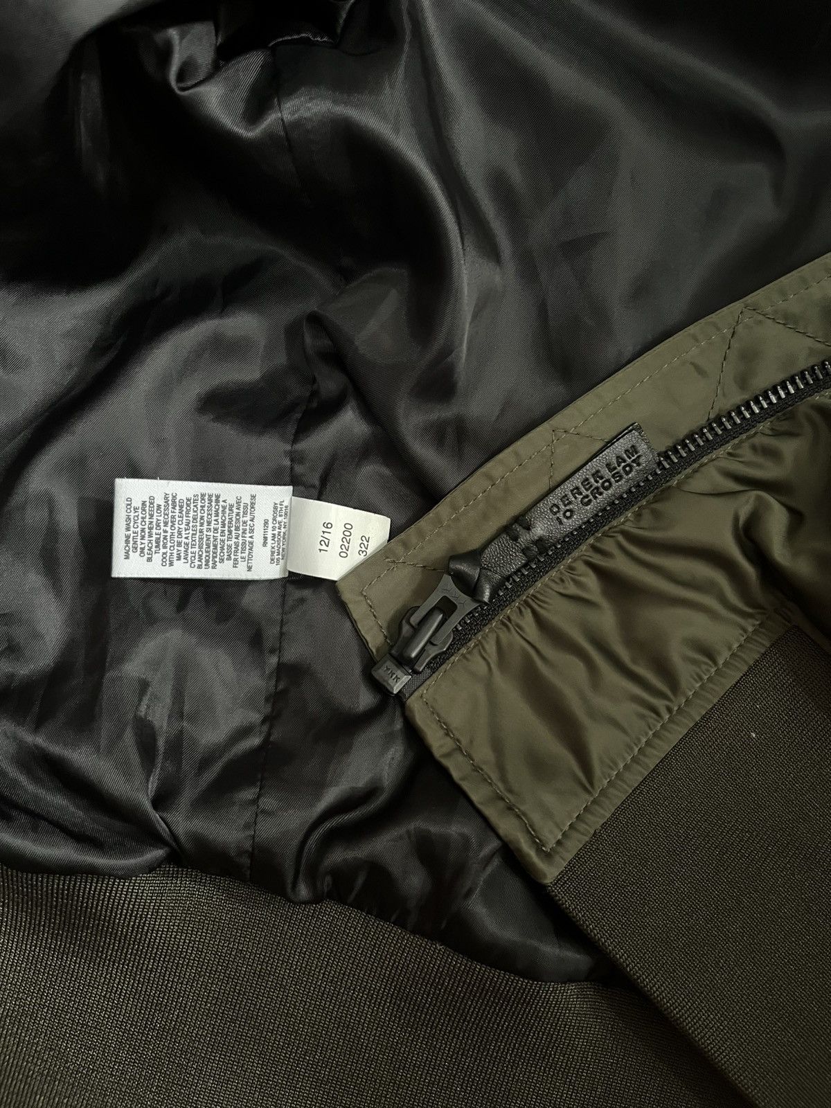 Derek Lam 10 Crosby 2000s army constructed bombers #H1 Size XS / US 0-2 / IT 36-38 - 8 Thumbnail