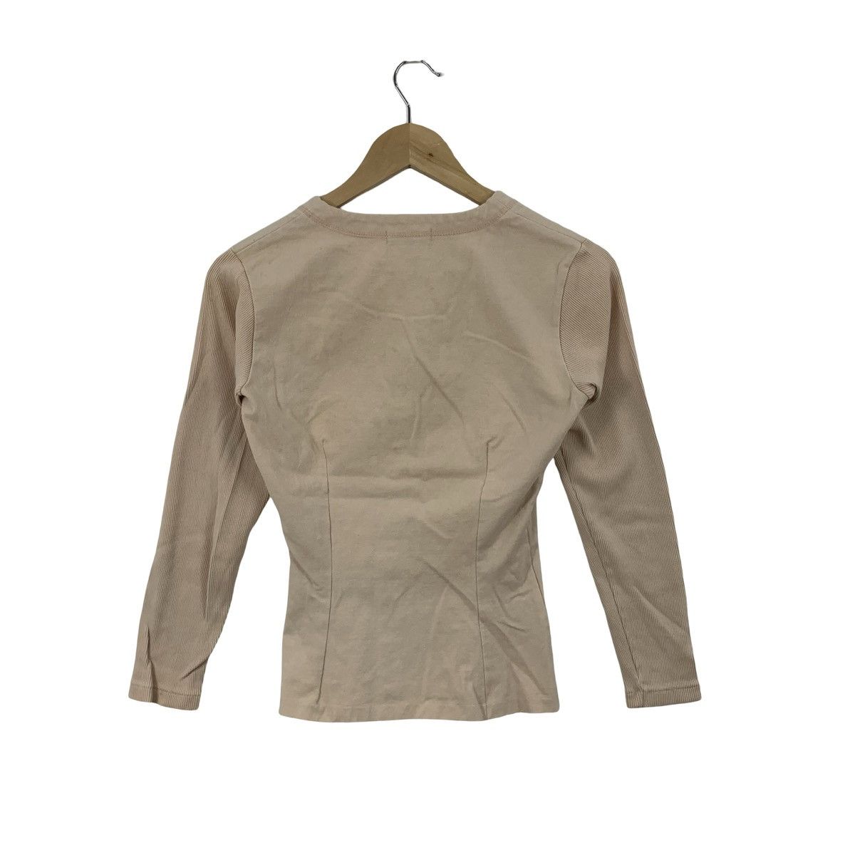 Vintage Vintage MACPHEE TOMORROWLAND Collection Ribbed Cardigan Size XS / US 0-2 / IT 36-38 - 7 Thumbnail