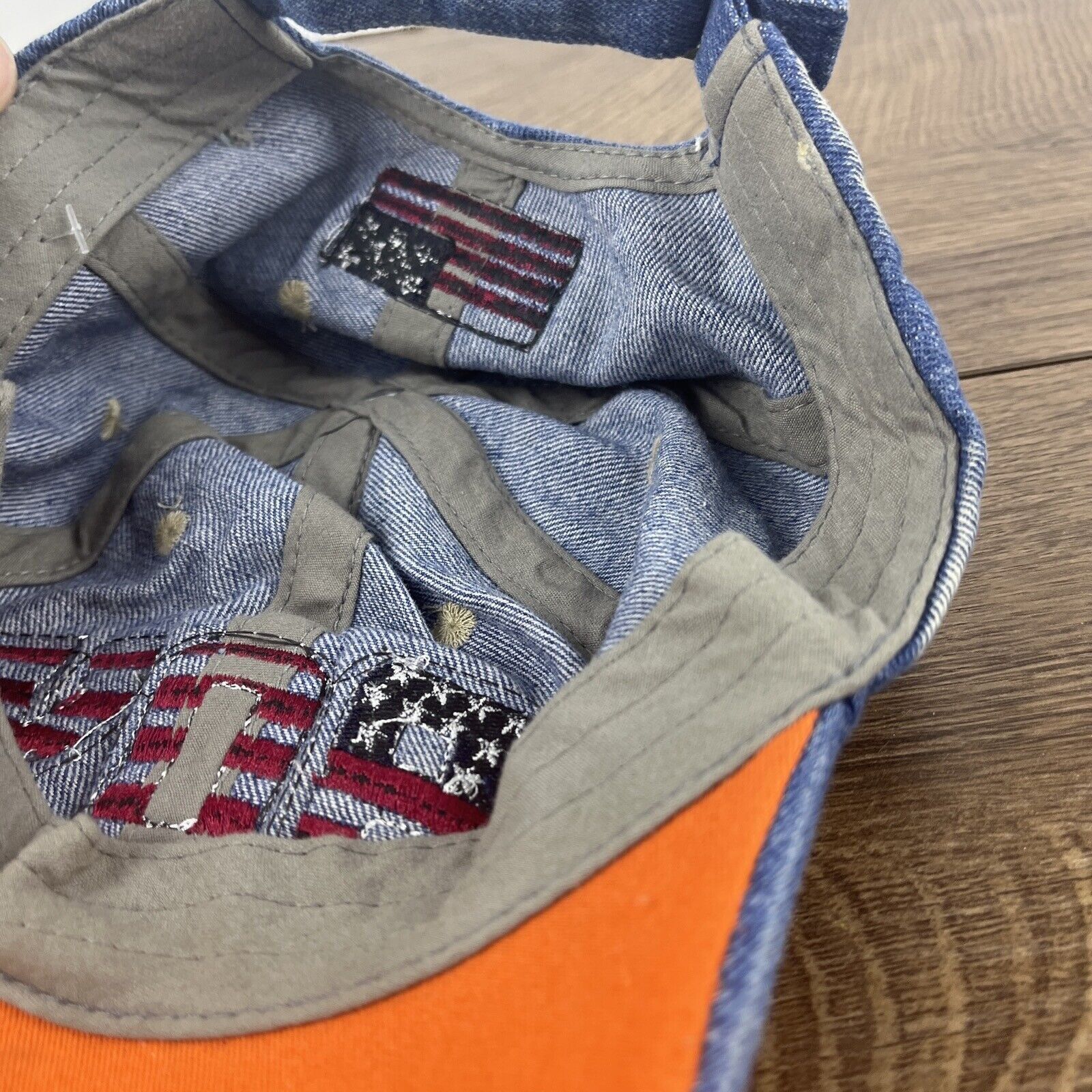 Other Boy Hat Blue Jean Boy Hat Blue Hat Adjustable Youth Size Blu Size ONE SIZE - 13 Thumbnail