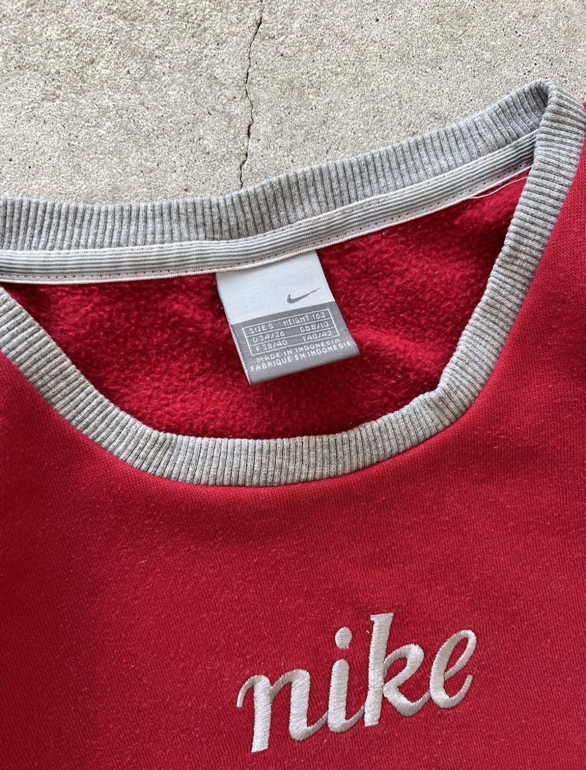 Nike Vintage Nike Longsleeve Sweatshirt Size S / US 4 / IT 40 - 3 Thumbnail