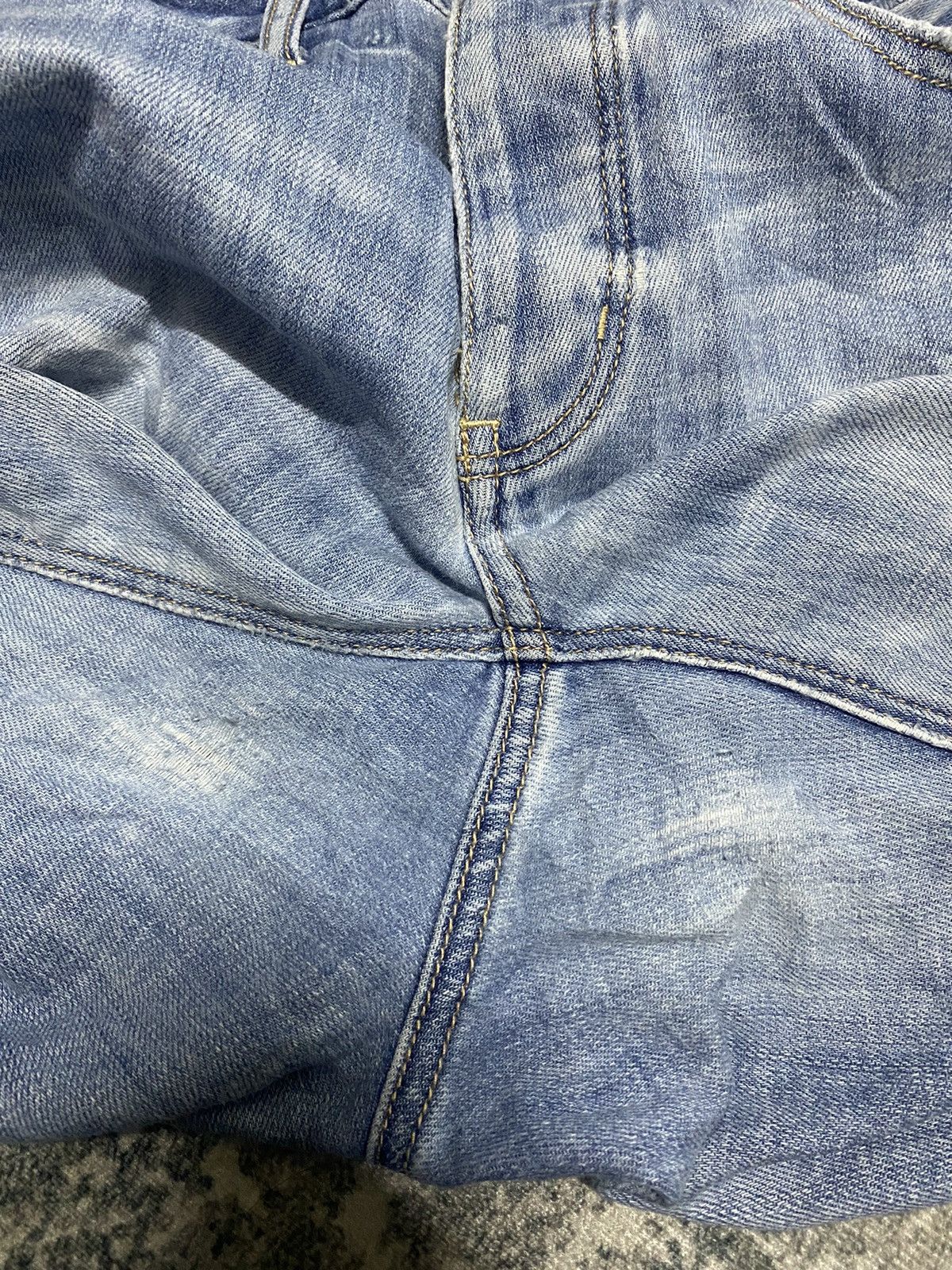 American Eagle Outfitters American Eagle Outfitters Jeans Distressed Blue Denim Pants Size 30" / US 8 / IT 44 - 8 Thumbnail
