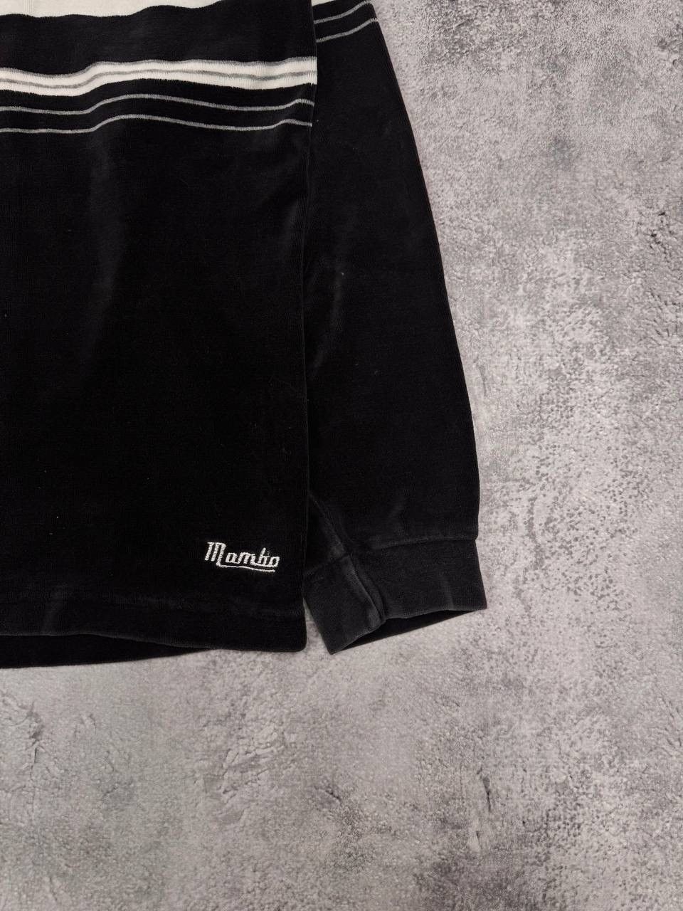 Mambo Mambo Men's Velour Zip Sweatshirt Black Grey Size L Size US L / EU 52-54 / 3 - 2 Thumbnail