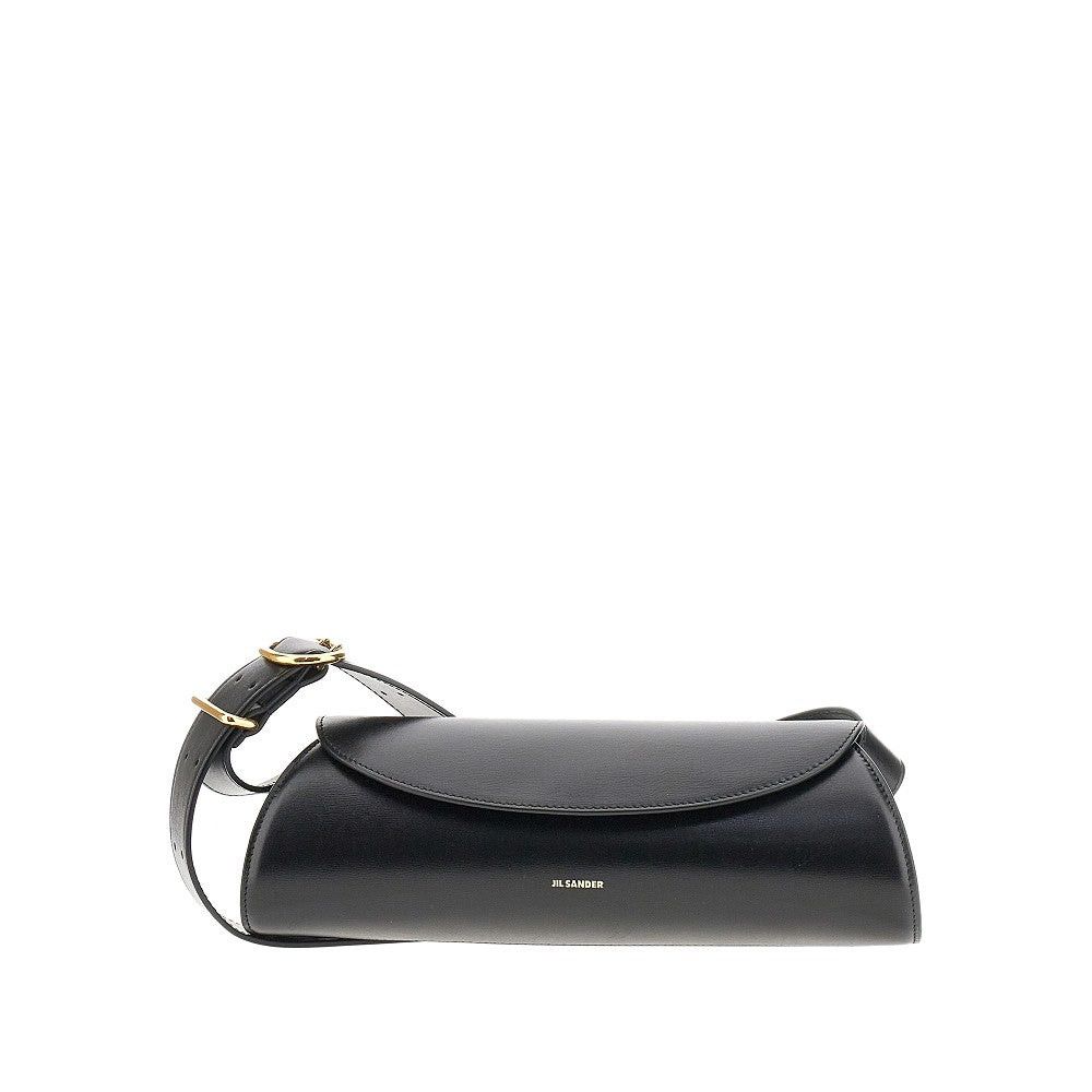 Jil Sander Jil Sander Cannolo Leather Crossbody Bag Black UNI Women - USA Tariffs Included Size ONE SIZE - 1 Thumbnail