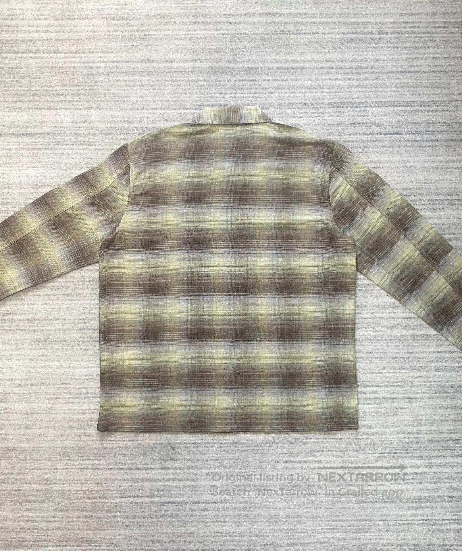 Our Legacy Our Legacy Murky Static Checkered Shirt. Size US M / EU 48-50 / 2 - 4 Thumbnail