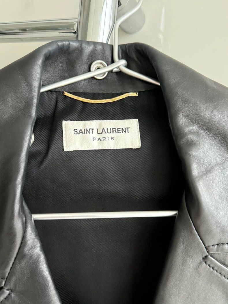 Yves Saint Laurent saint LaurentClassic leather biker jacket 2503-Nextarrow Size XS / US 0-2 / IT 36-38 - 2 Thumbnail