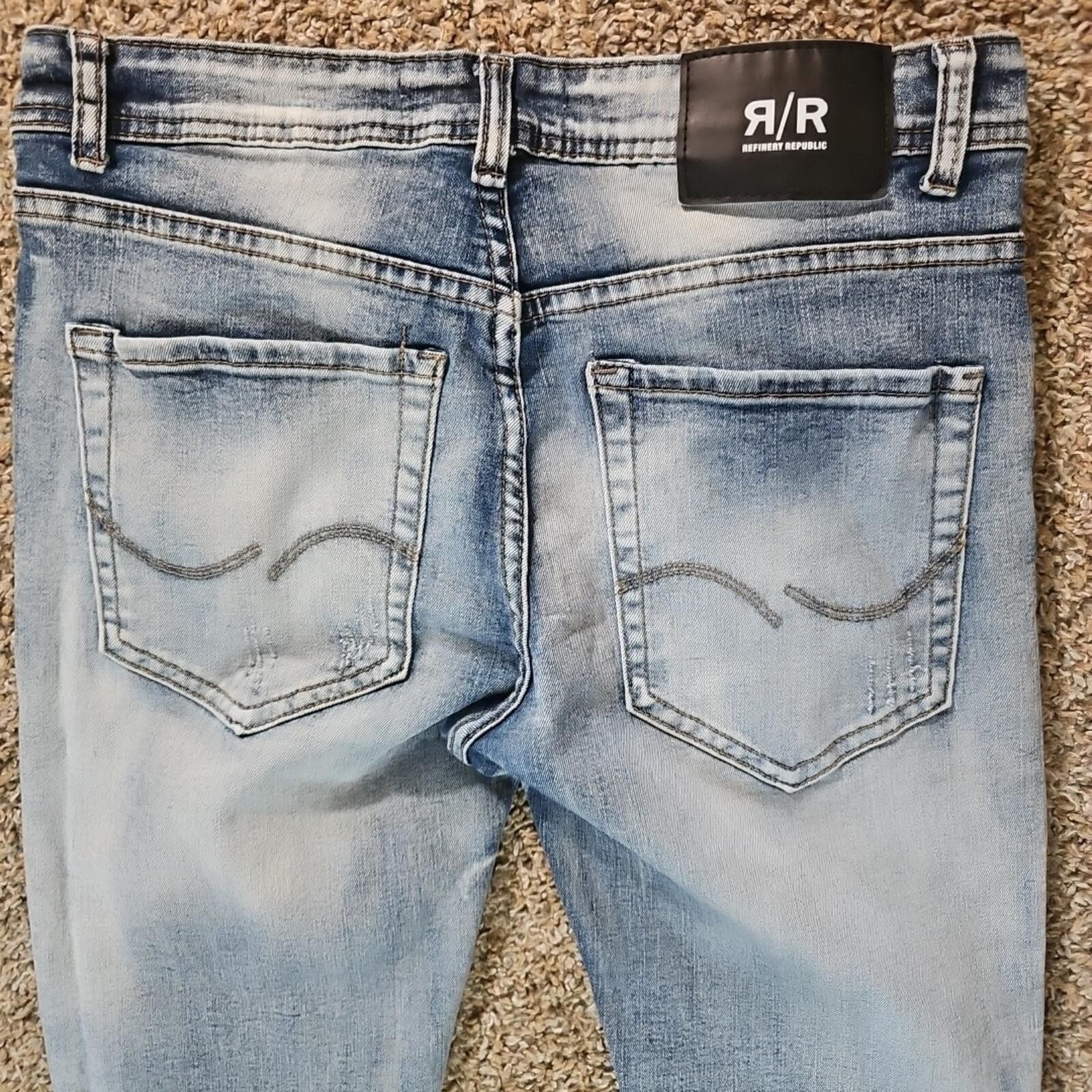 Other Refinery Republic Men's Jeans Distressed 30X30 Size US 30 / EU 46 - 6 Thumbnail
