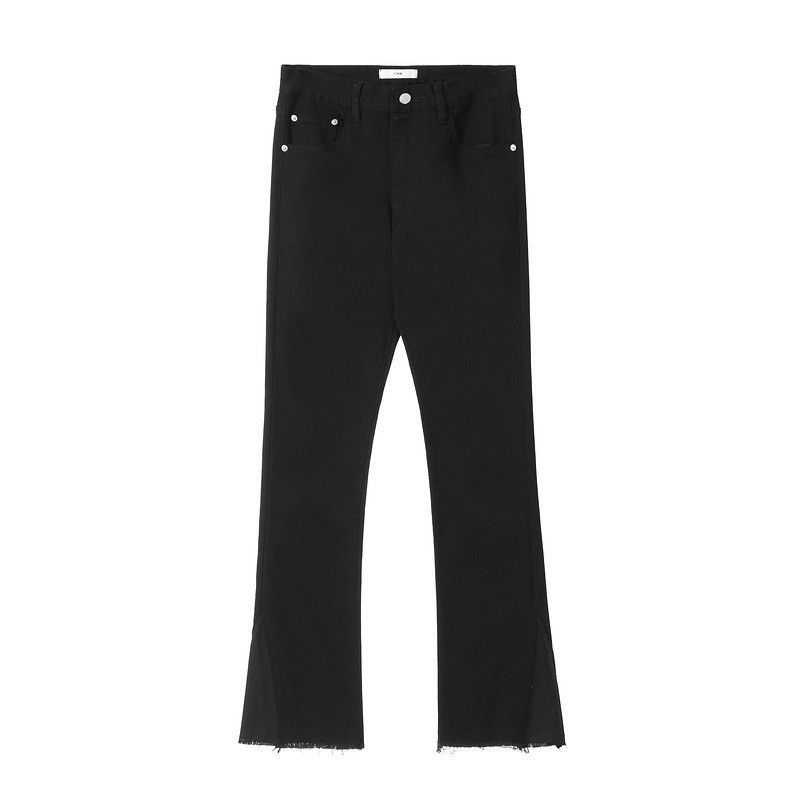 Japanese Brand × Jean American street men's loose casual raw edge flared jeans Size US 32 / EU 48 - 1 Thumbnail