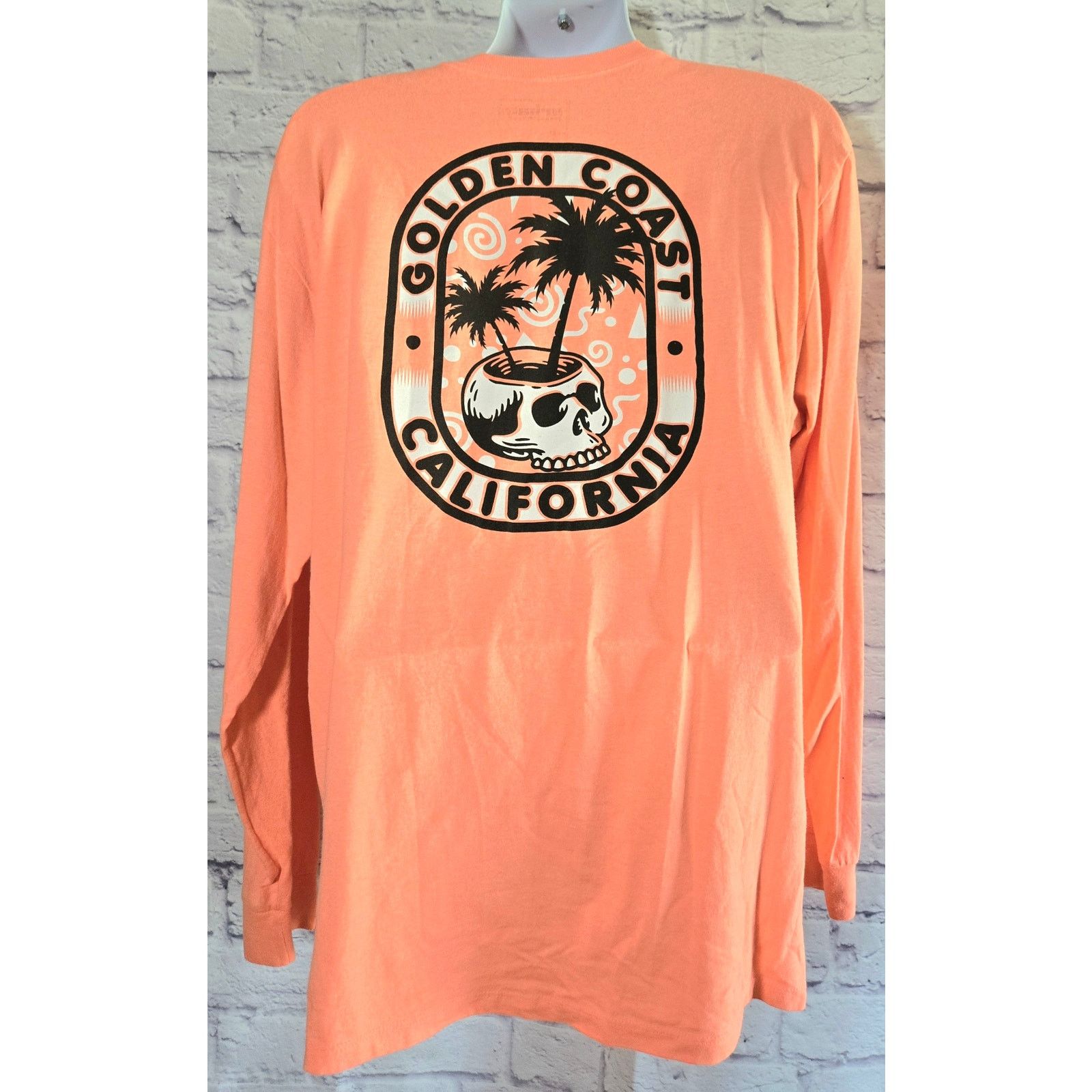 Urban Pipeline Urban Pipeline Bright Orange Golden Coast Cali Shirt XXL Size US XXL / EU 58 / 5 - 2 Thumbnail