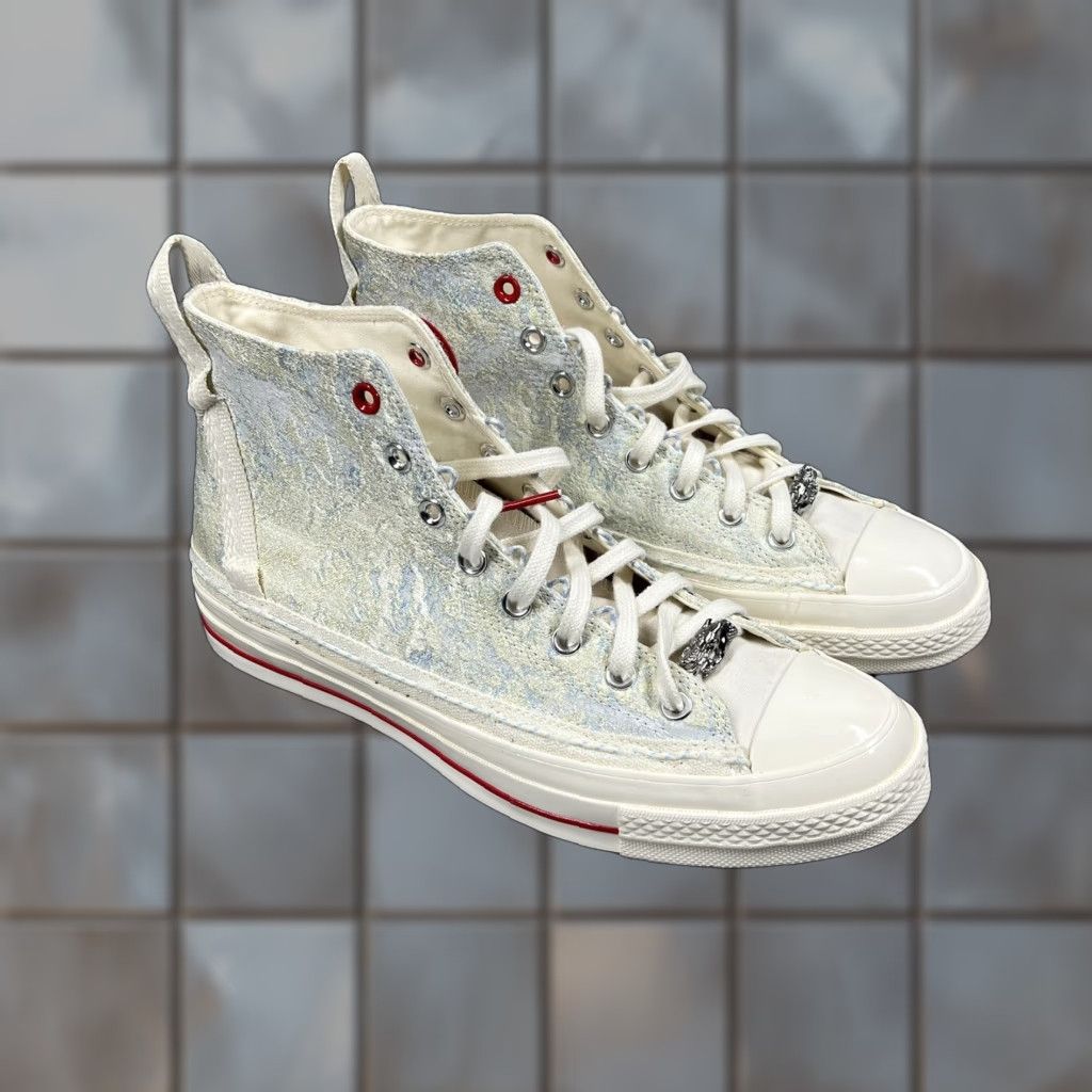 Converse Converse Chuck 70 High Top Year of the Dragon CNY 2024 Mens US Size 11 Ivory Brand Converse Chuck 70 Sneaker High Top Men's 11 Ivory Size ONE SIZE - 1 Thumbnail