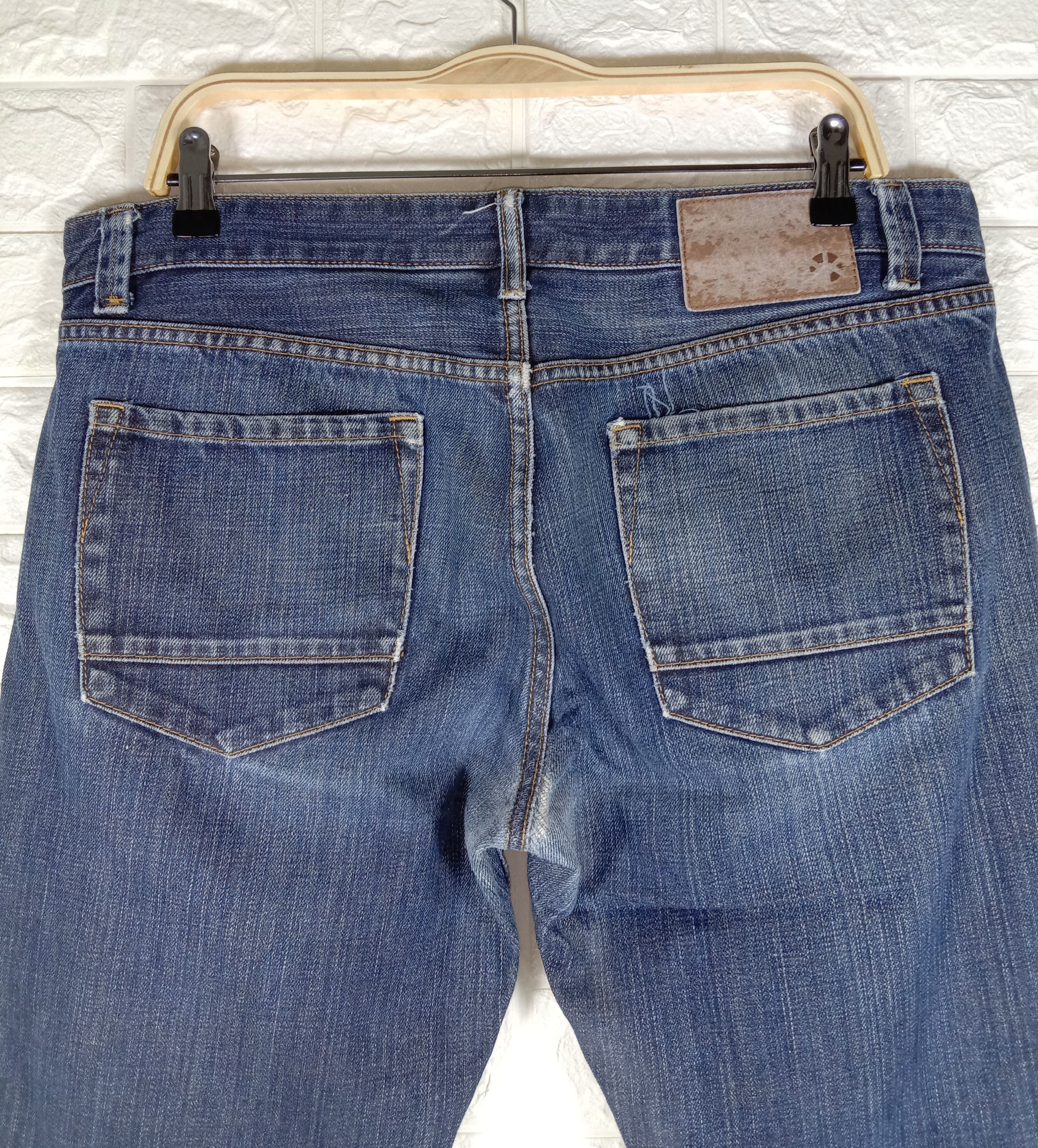 Japanese Brand Vintage Japanese Brand Kenji Straight Cut Blue Wash Jeans Size US 36 / EU 52 - 6 Thumbnail