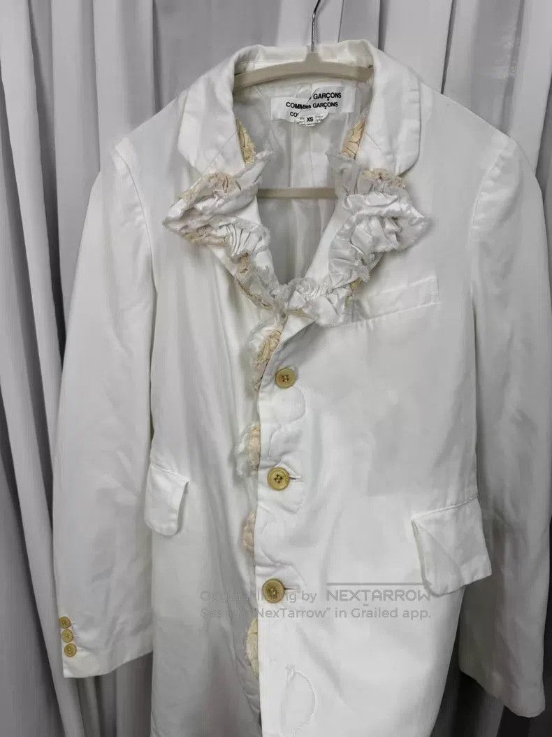 Comme des Garcons Comme Des Garcons Ruffled ribbed jacket with structured de Size XS / US 0-2 / IT 36-38 - 6 Thumbnail