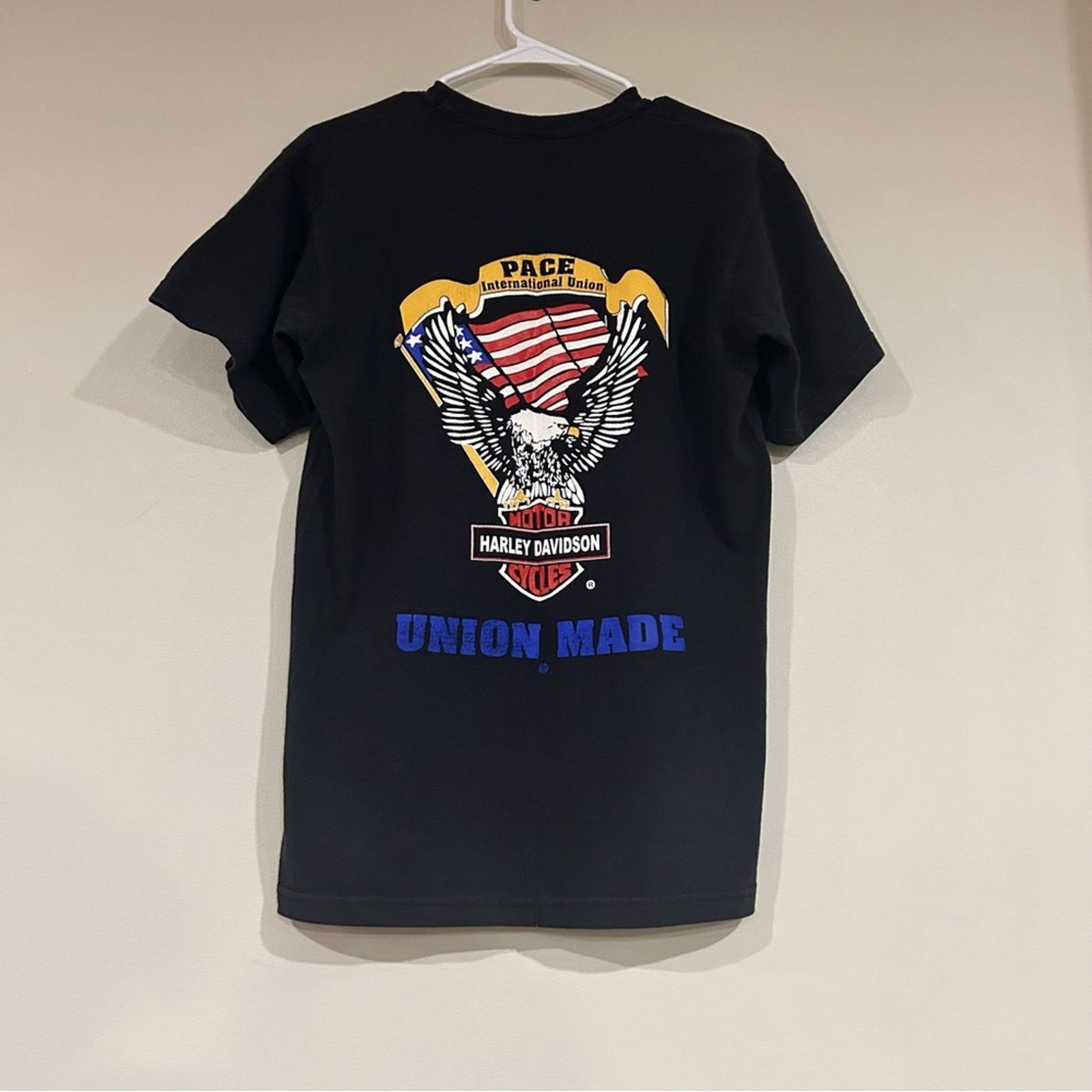 Harley Davidson Vintage Harley Davidson Union Made Pocket T Shirt Size US M / EU 48-50 / 2 - 1 Thumbnail