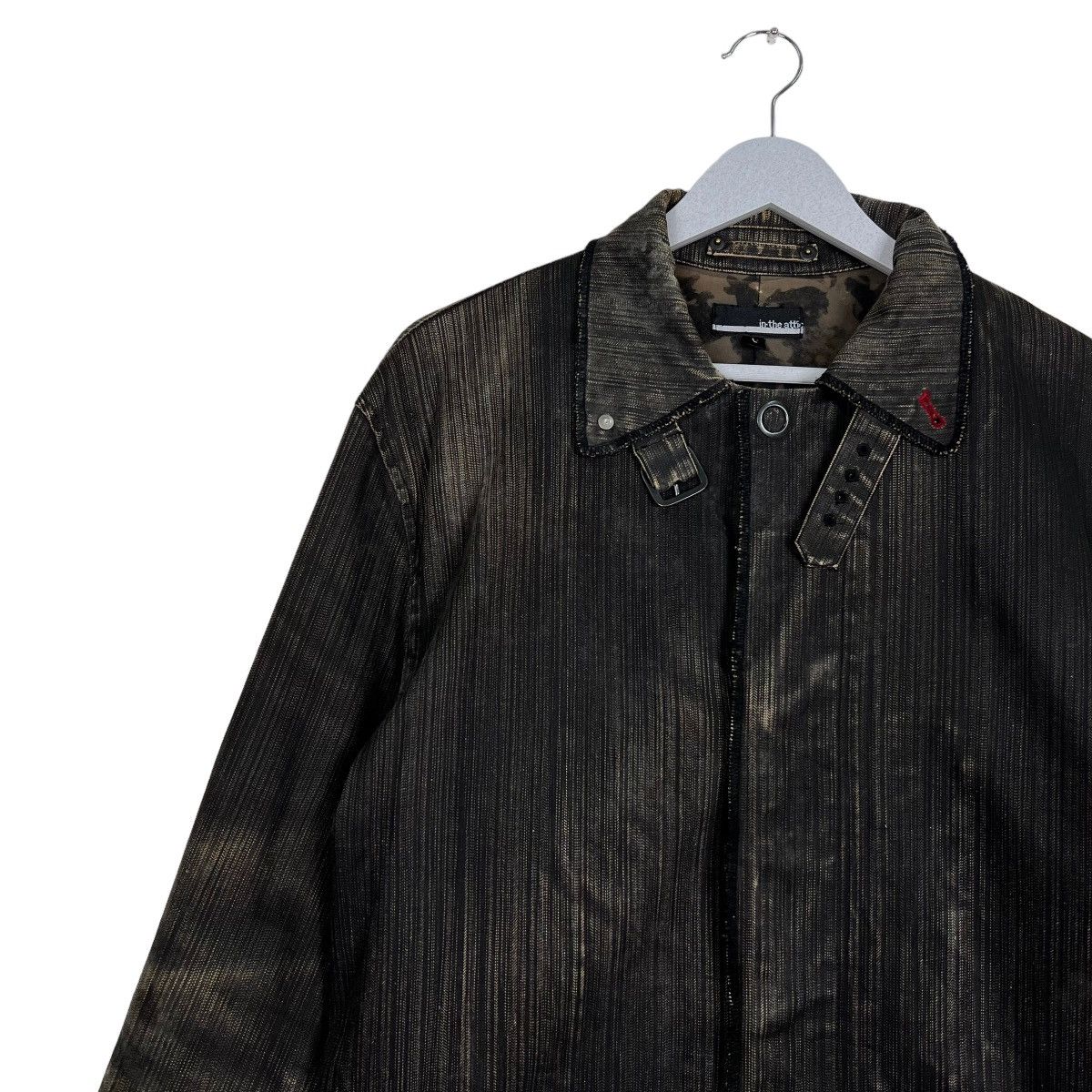 If Six Was Nine × In The Attic × Le Grande Bleu (L.G.B.) 🔥 IN THE ATTIC DYED DENIM JACKET Size US M / EU 48-50 / 2 - 7 Thumbnail